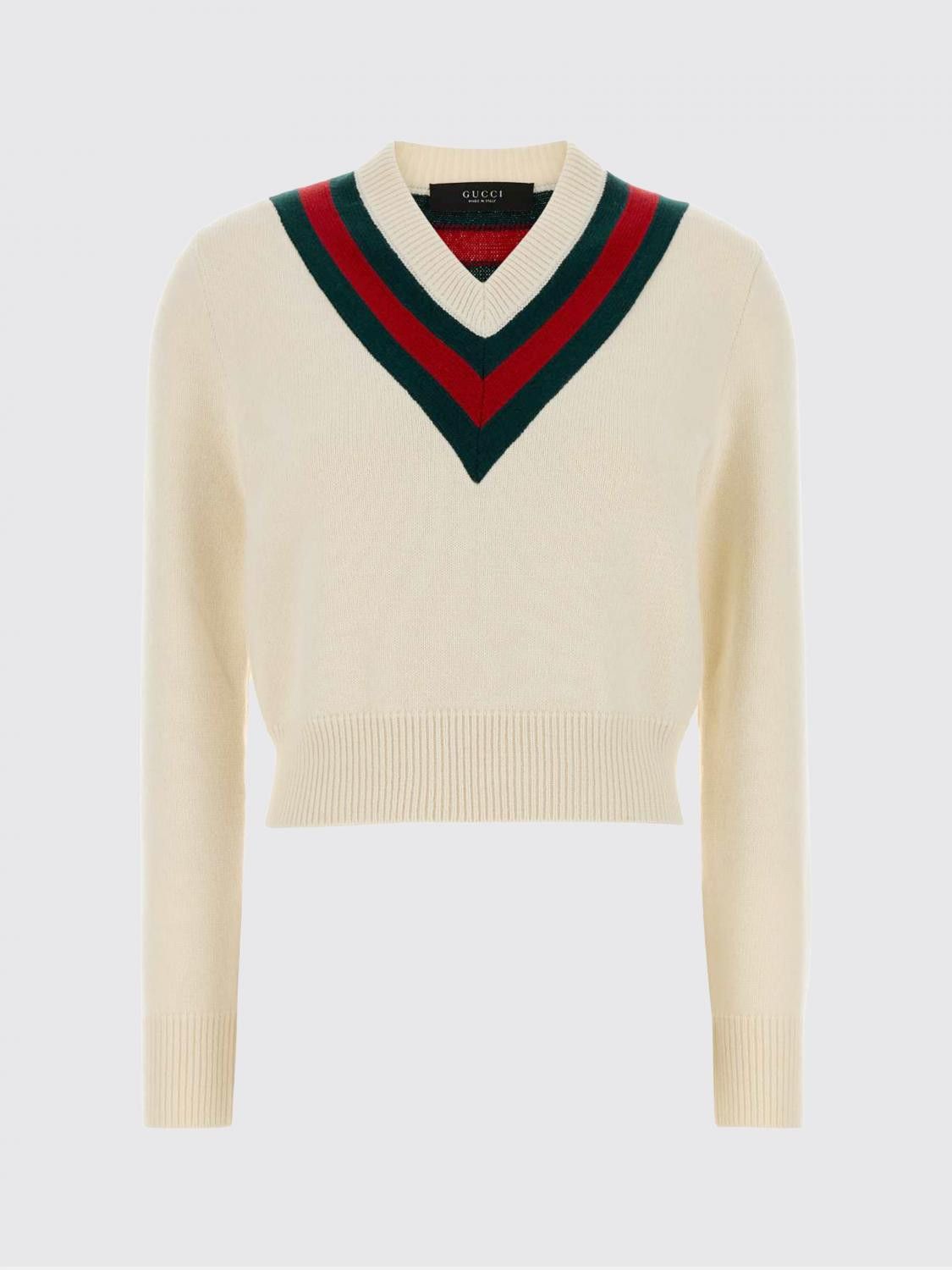 Gucci Gucci Sweater Woman White Size XS / US 0-2 / IT 36-38 - 2 Thumbnail