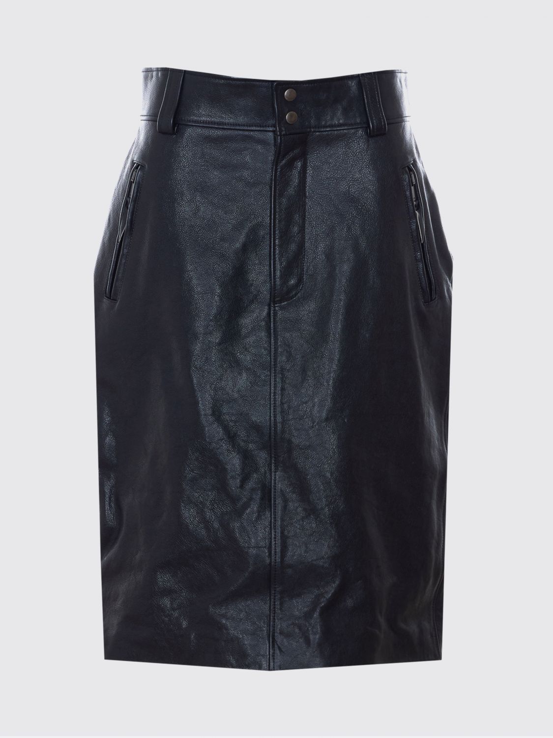 Saint Laurent Paris Saint Laurent Skirt Woman Black Size 25" / US 0 / IT 36 - 2 Thumbnail