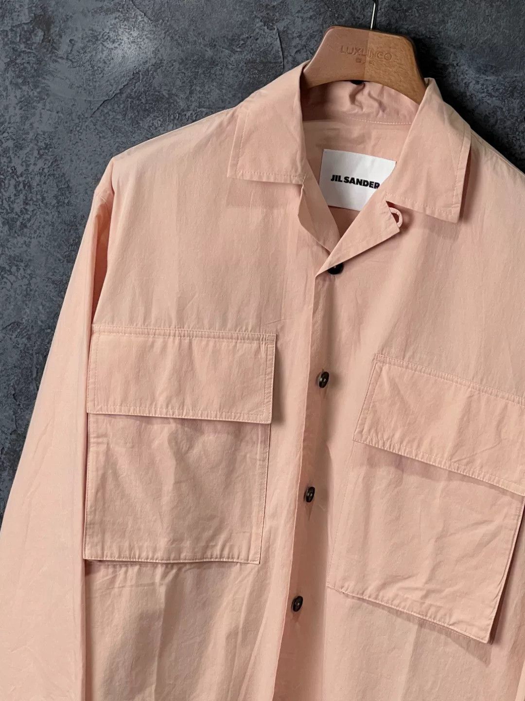 Jil Sander Jil Sander Cotton Pink Shirt m Men Size US M / EU 48-50 / 2 - 4 Thumbnail