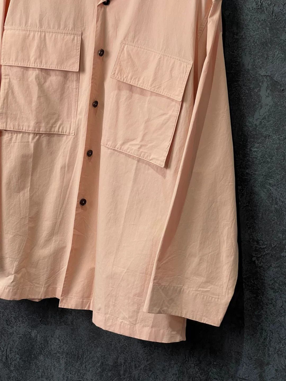 Jil Sander Jil Sander Cotton Pink Shirt m Men Size US M / EU 48-50 / 2 - 6 Thumbnail