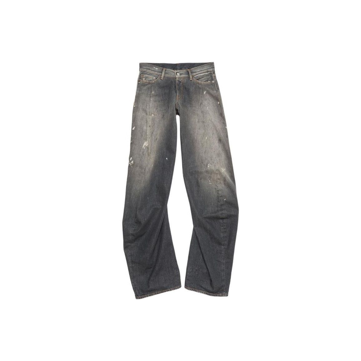 Acne Studios Acne Studios 2006F Splatter Wide Leg Jeans 27 Size 27" / US 4 / IT 40 - 2 Thumbnail