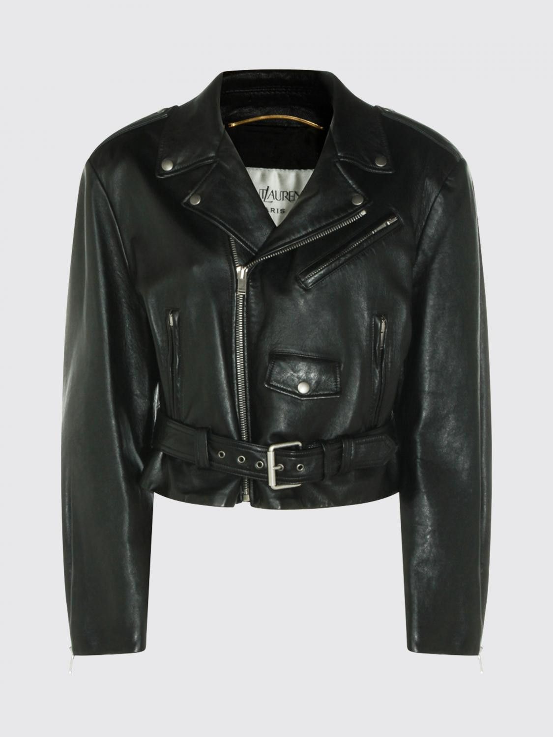 Saint Laurent Paris Saint Laurent Jacket Woman Black Size XS / US 0-2 / IT 36-38 - 2 Thumbnail