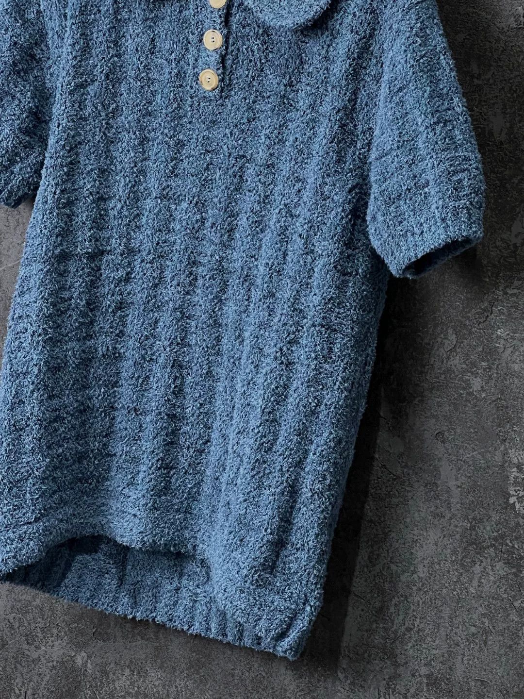 Maison Margiela Maison Margiela Blue Polo m Men Size US M / EU 48-50 / 2 - 6 Thumbnail