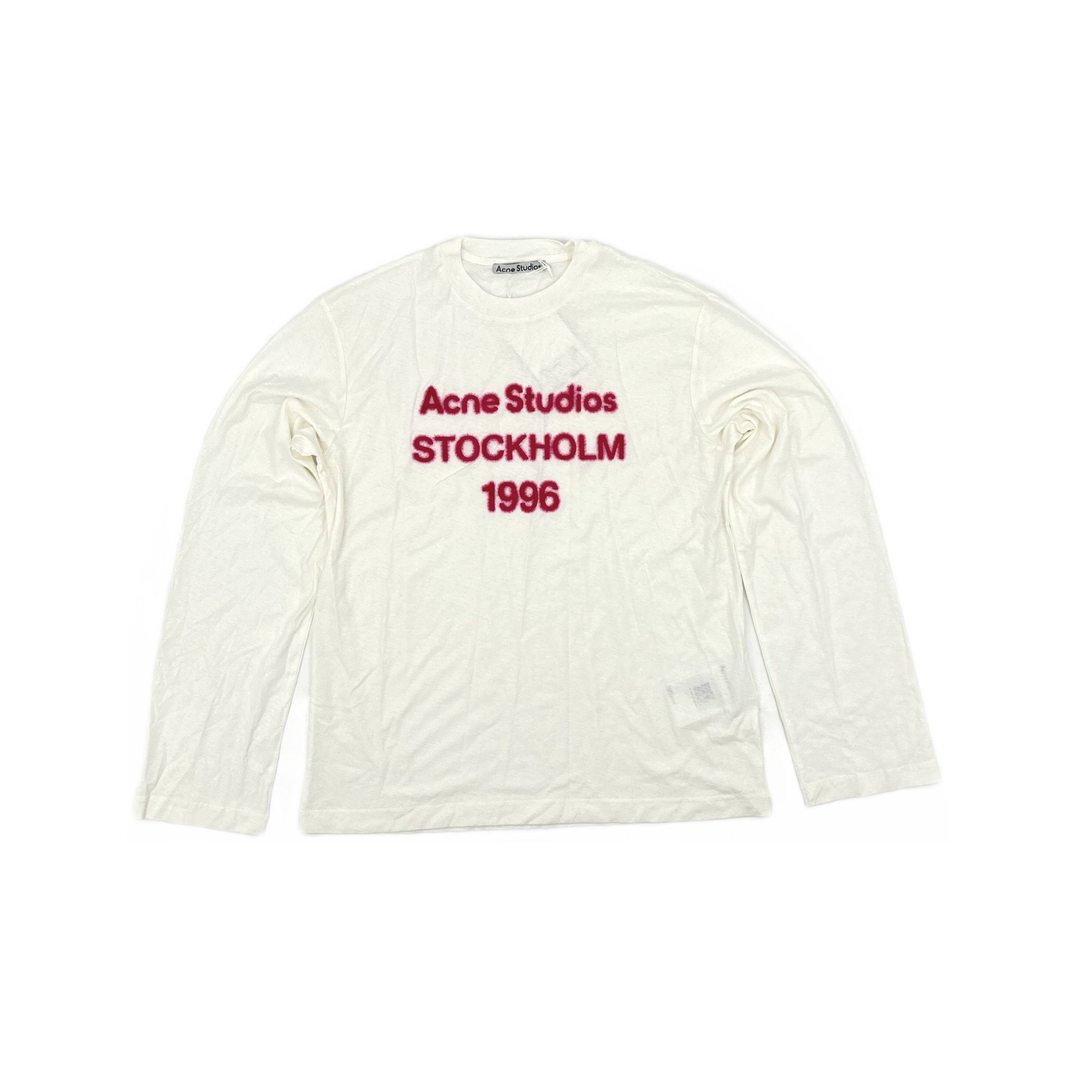 Acne Studios Acne Studios Stockholm 1996 Long Sleeve T-Shirt XS Size US XS / EU 42 / 0 - 2 Thumbnail