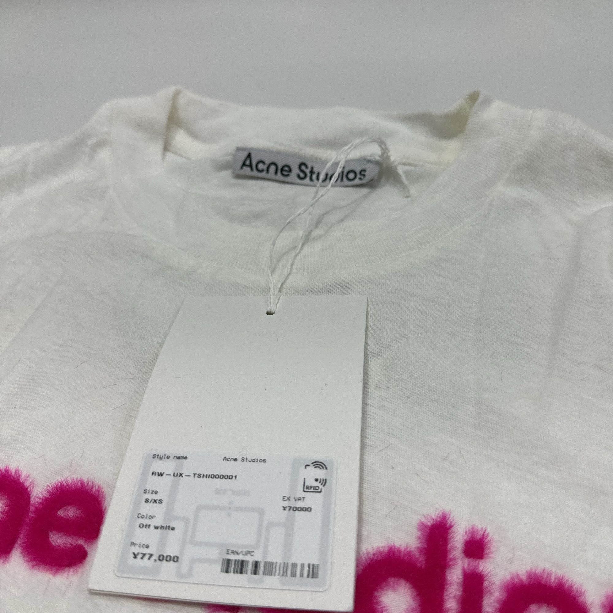 Acne Studios Acne Studios Stockholm 1996 Long Sleeve T-Shirt XS Size US XS / EU 42 / 0 - 5 Thumbnail