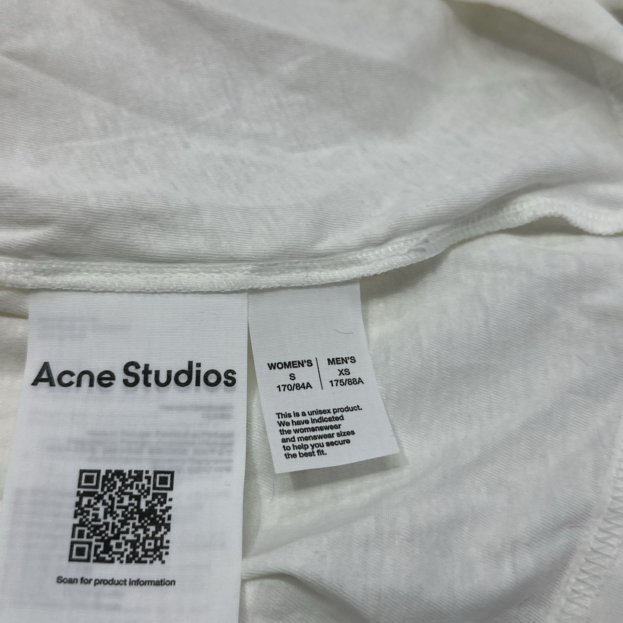 Acne Studios Acne Studios Stockholm 1996 Long Sleeve T-Shirt XS Size US XS / EU 42 / 0 - 6 Thumbnail