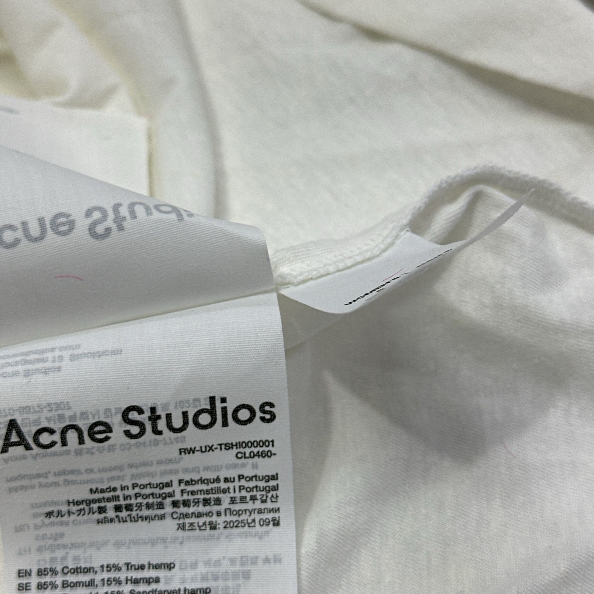 Acne Studios Acne Studios Stockholm 1996 Long Sleeve T-Shirt XS Size US XS / EU 42 / 0 - 7 Thumbnail