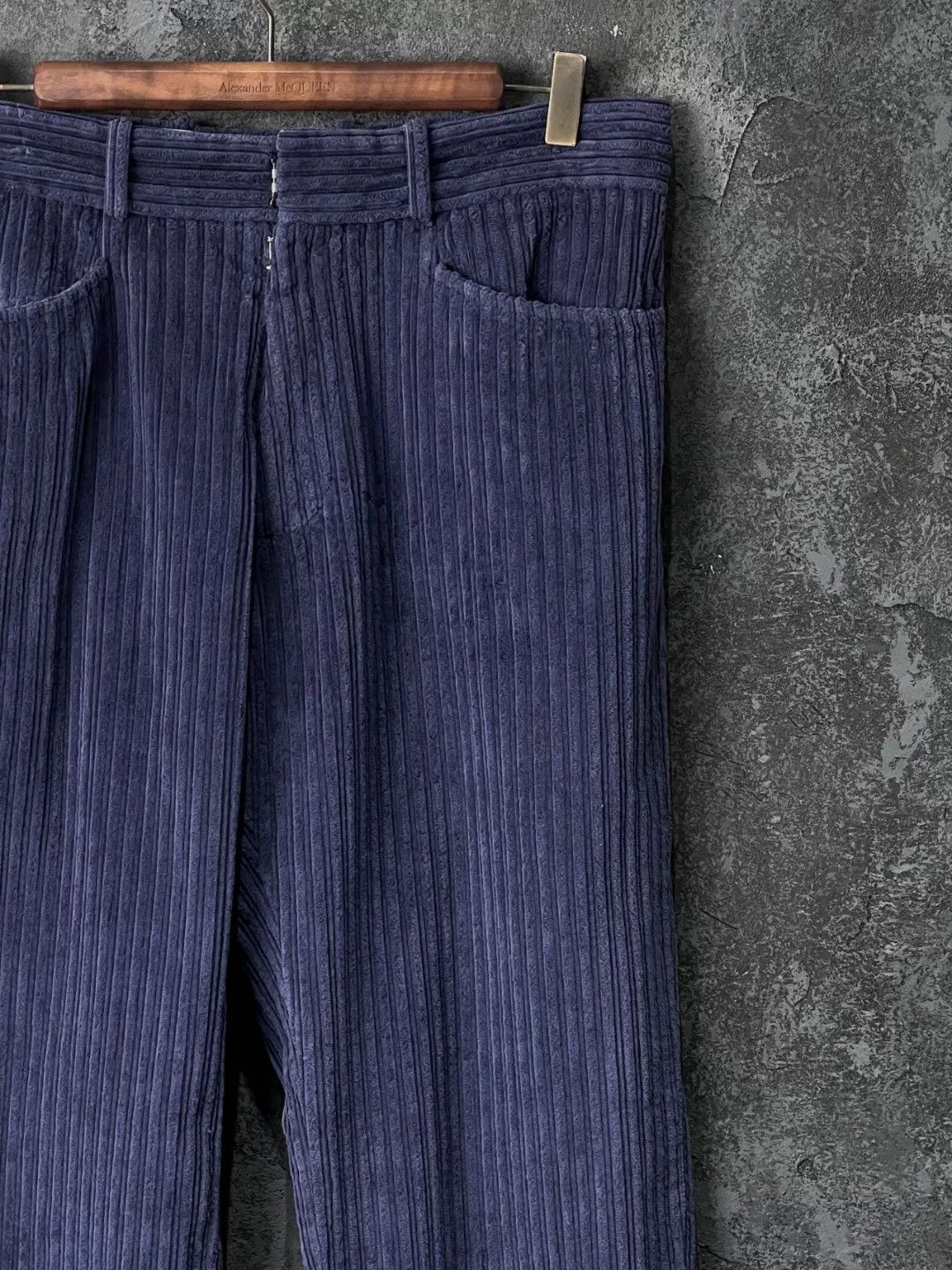 Maison Margiela Maison Margiela Casual Cotton Blue Casual Pants 32 Men Size US 32 / EU 48 - 3 Thumbnail