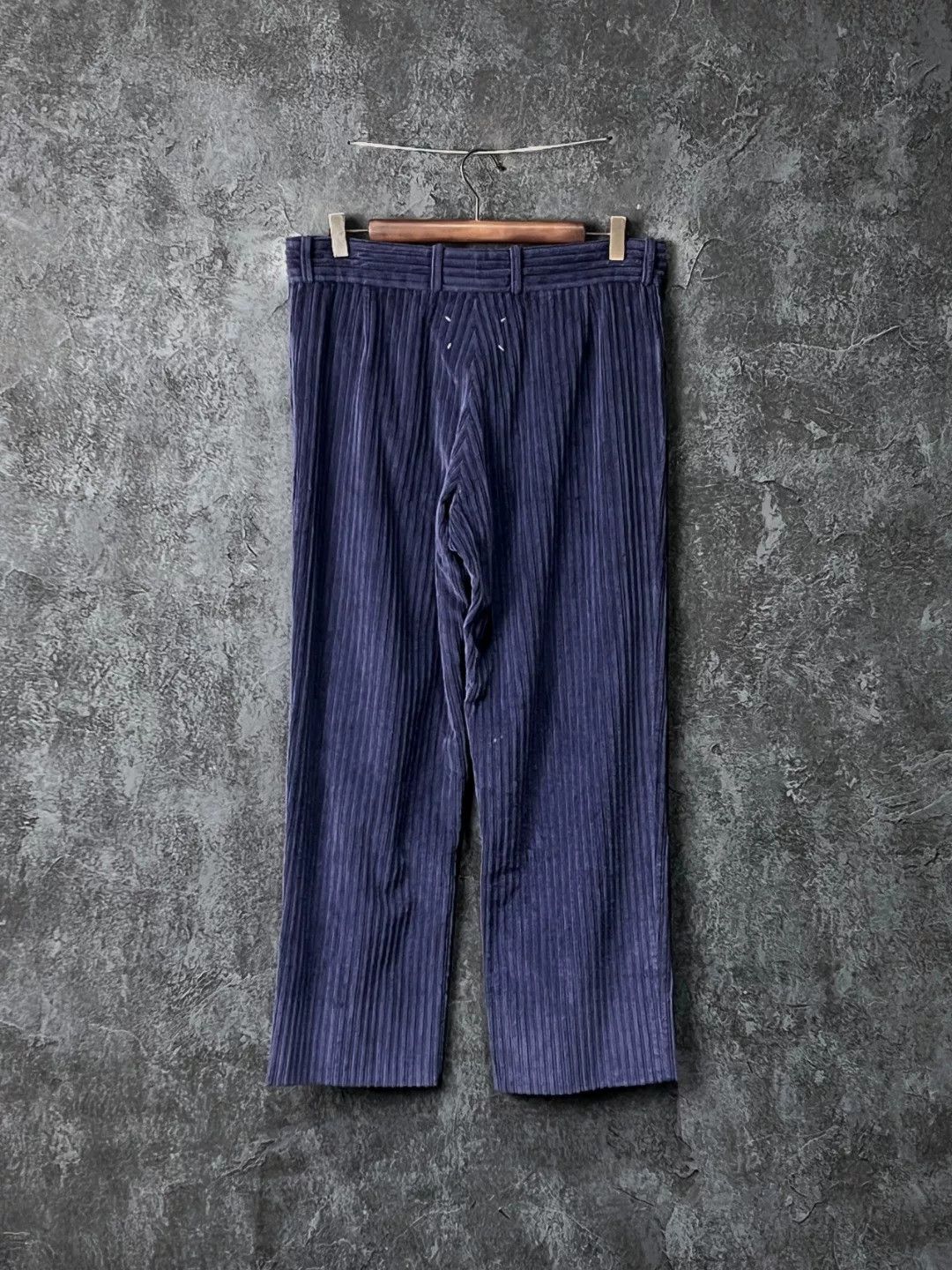 Maison Margiela Maison Margiela Casual Cotton Blue Casual Pants 32 Men Size US 32 / EU 48 - 2 Thumbnail
