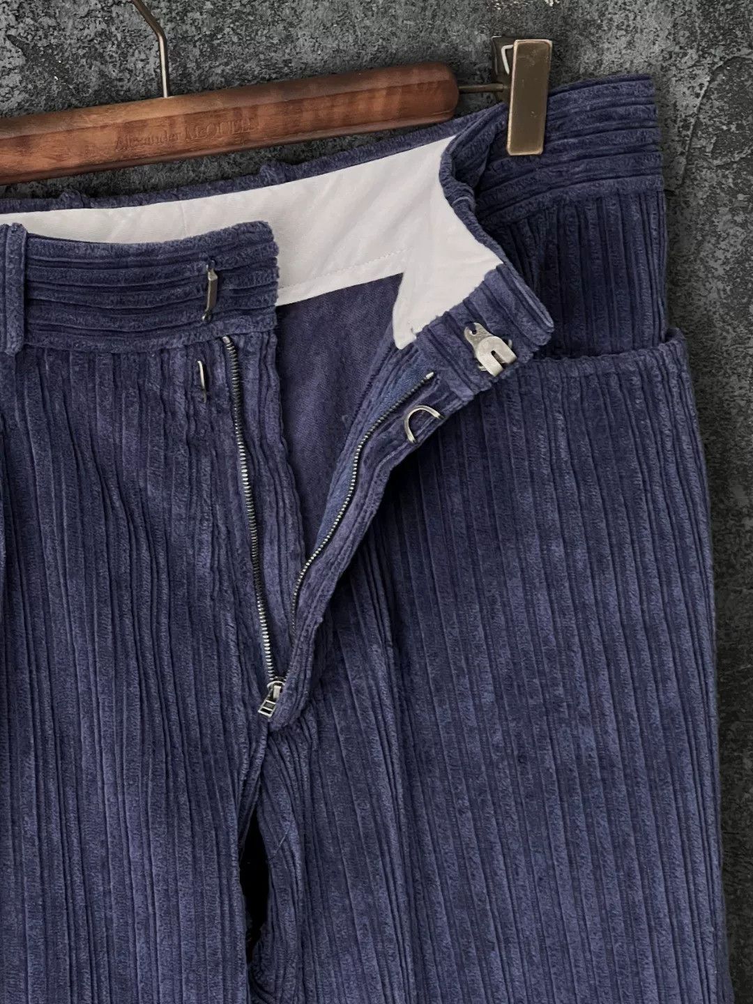 Maison Margiela Maison Margiela Casual Cotton Blue Casual Pants 32 Men Size US 32 / EU 48 - 4 Thumbnail