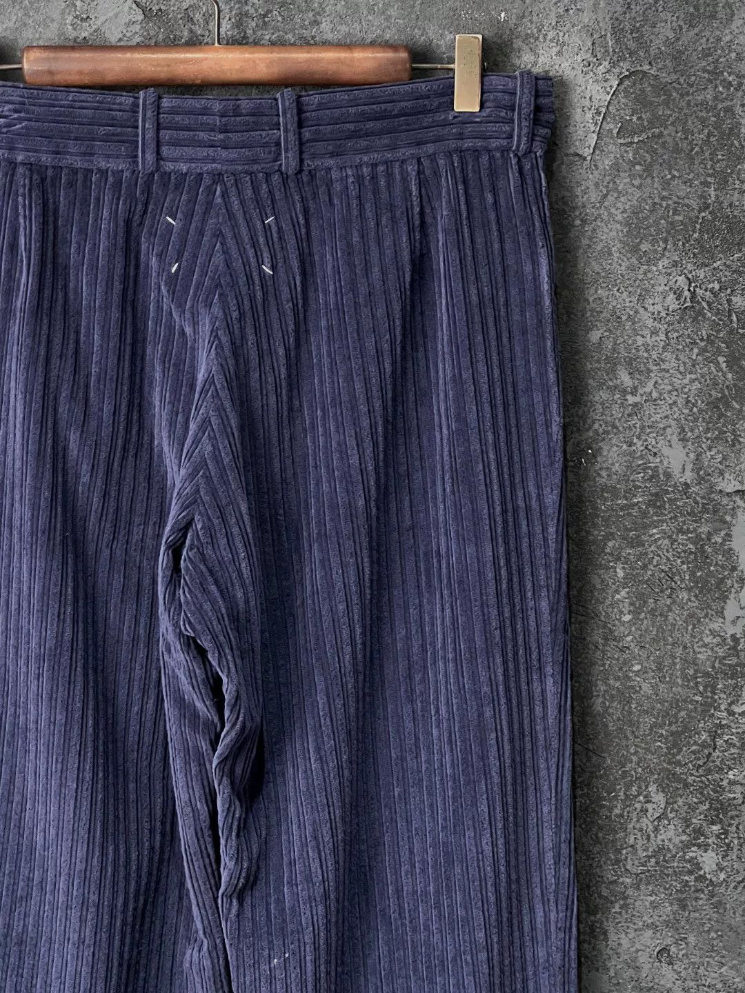 Maison Margiela Maison Margiela Casual Cotton Blue Casual Pants 32 Men Size US 32 / EU 48 - 5 Thumbnail