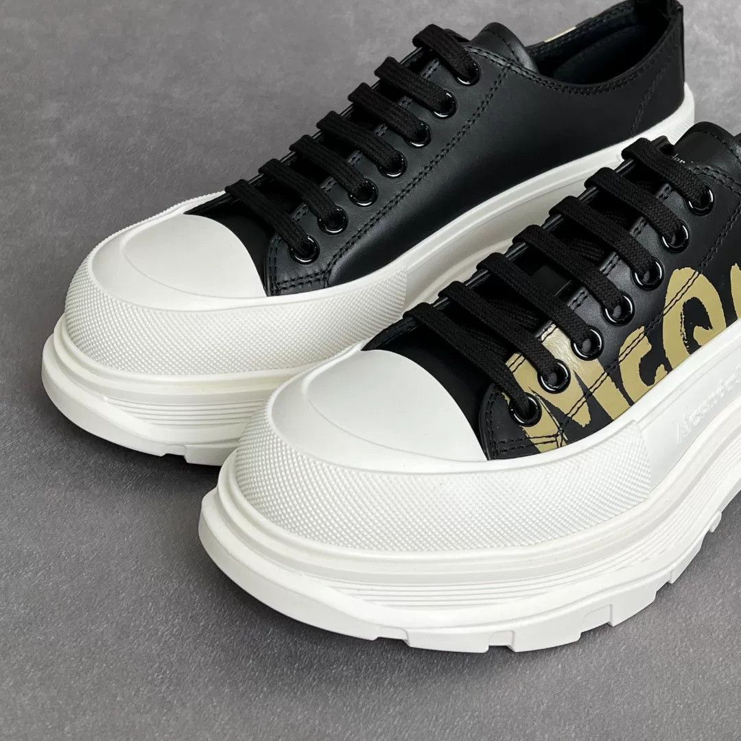 Alexander McQueen Alexander McQueen Casual Printed Lowtop Sneakers 10 Men Size US 10 / EU 43 - 2 Thumbnail
