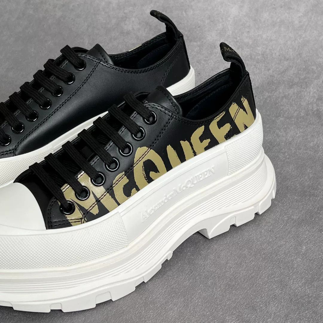 Alexander McQueen Alexander McQueen Casual Printed Lowtop Sneakers 10 Men Size US 10 / EU 43 - 3 Thumbnail