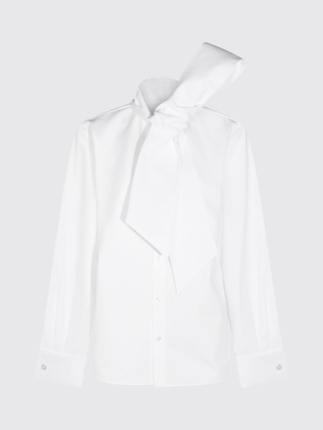 Saint Laurent Paris Saint Laurent Shirt Woman White Size XS / US 0-2 / IT 36-38 - 2 Thumbnail