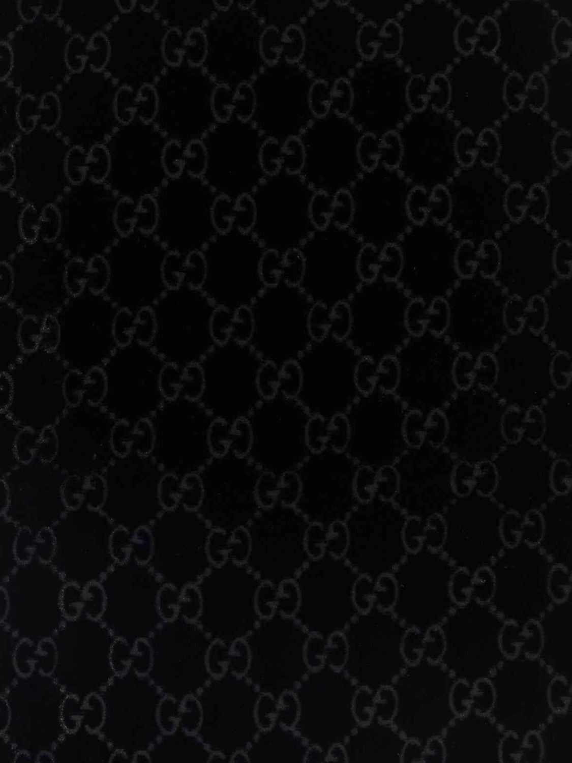 Gucci Gucci Scarf Men Black Size ONE SIZE - 3 Thumbnail