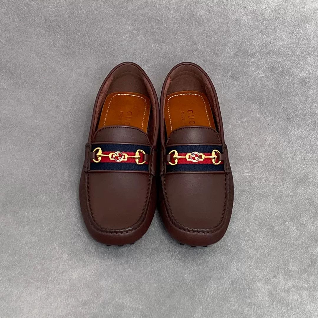 Gucci Gucci Leather Brown Lowtop Sneakers 12 Men Size US 12 / EU 45 - 7 Thumbnail