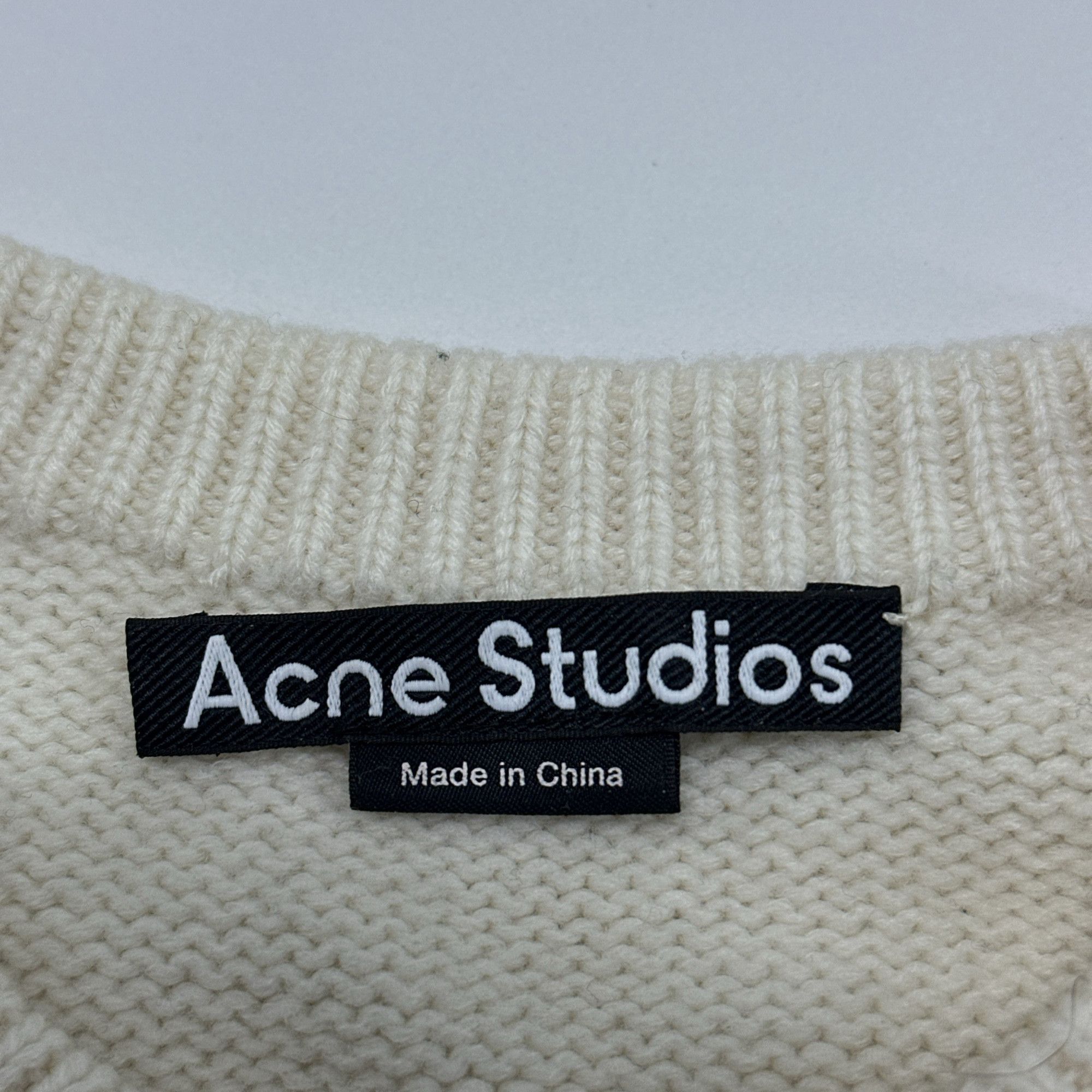 Acne Studios Acne Studios FW21 Intarsia Wool Sweater XS Size US XS / EU 42 / 0 - 5 Thumbnail