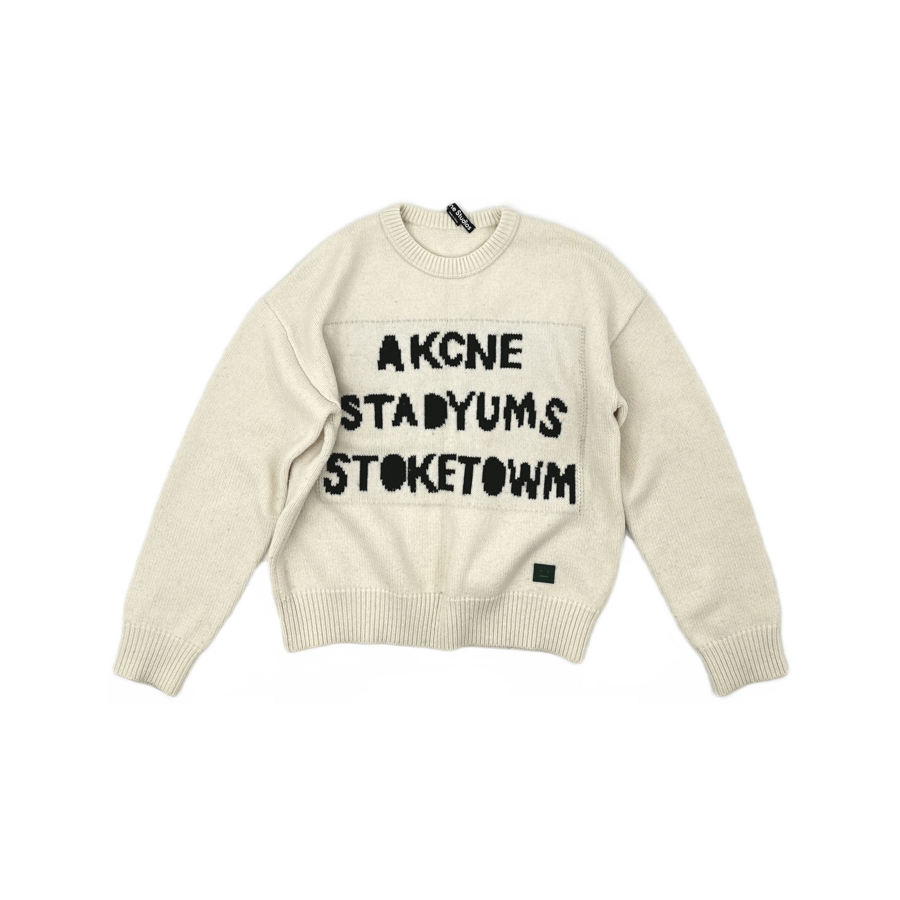 Acne Studios Acne Studios FW21 Intarsia Wool Sweater XS Size US XS / EU 42 / 0 - 2 Thumbnail