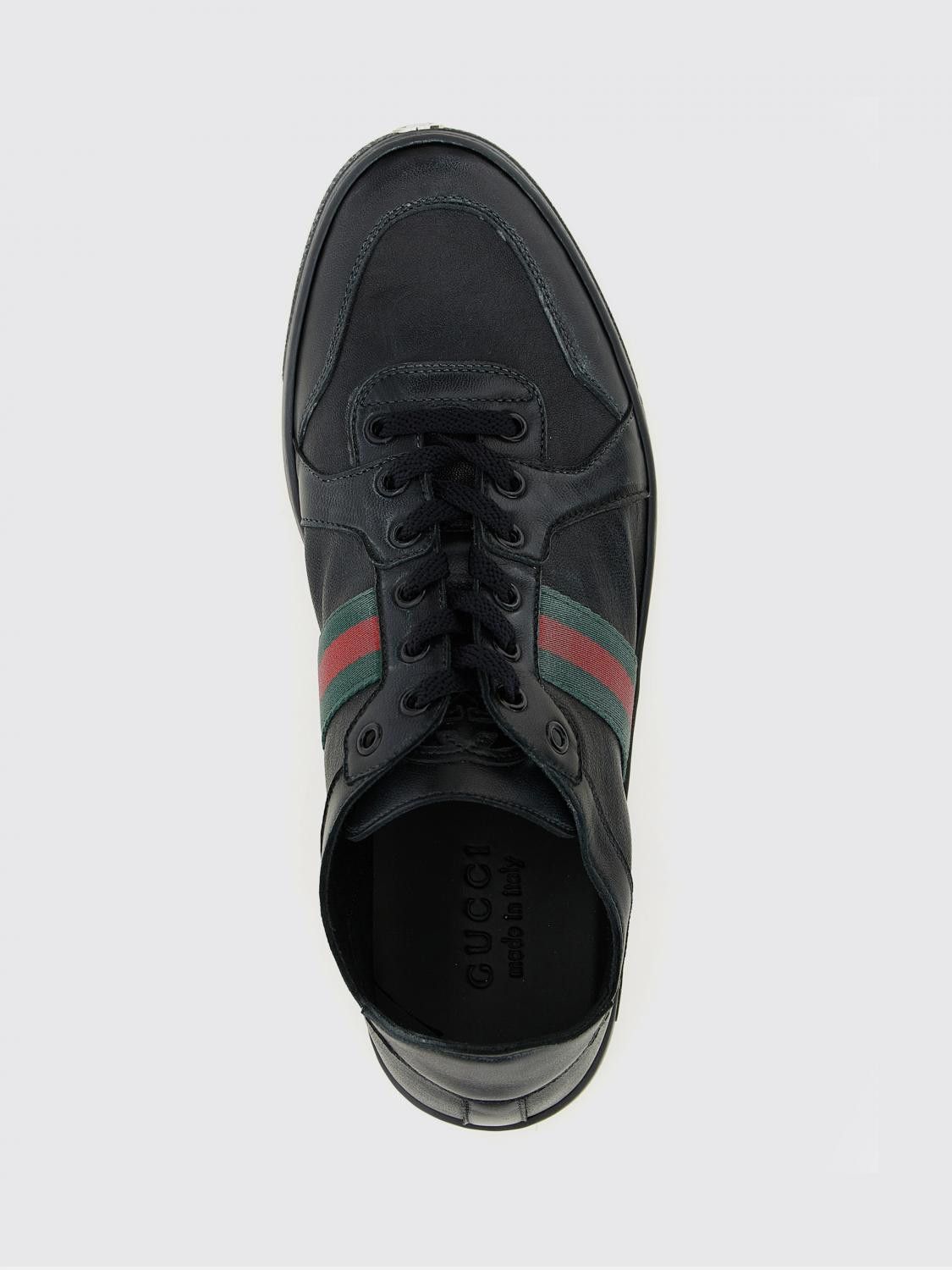 Gucci Gucci Sneakers Men Black Size US 12 / EU 45 - 4 Thumbnail