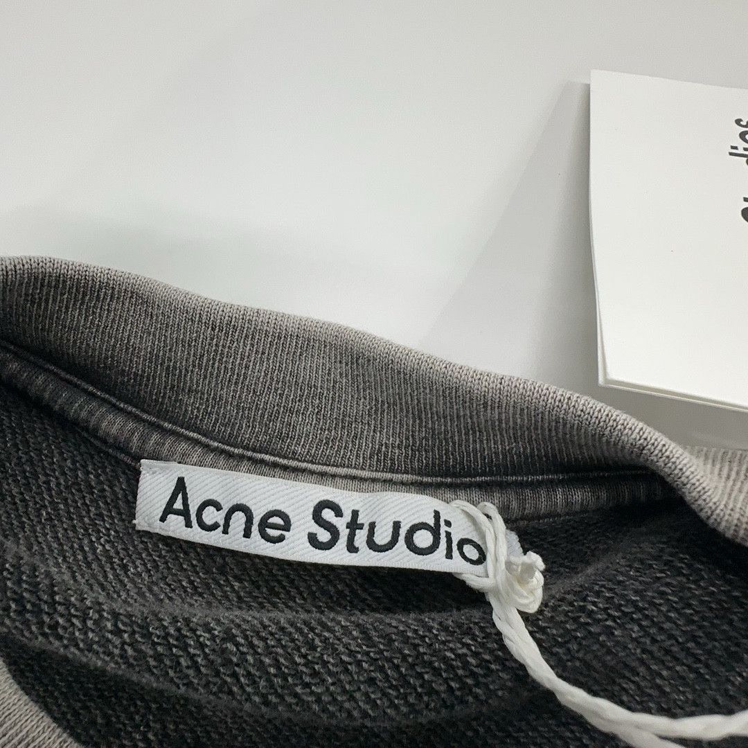 Acne Studios Acne Studios Blurred Logo Faded Sweatshirt XXS Size XXS / US 00 / IT 34 - 5 Thumbnail