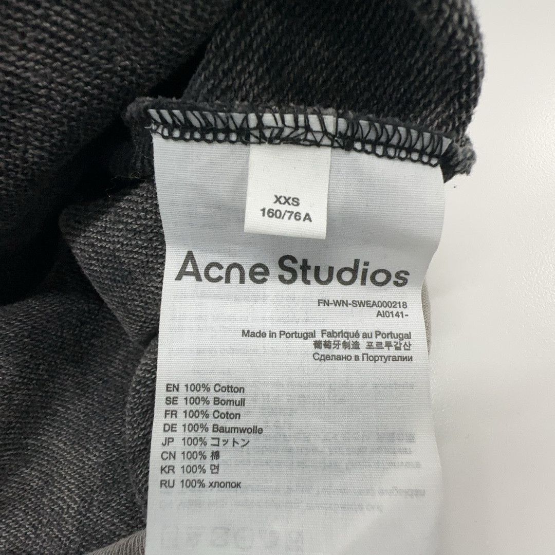 Acne Studios Acne Studios Blurred Logo Faded Sweatshirt XXS Size XXS / US 00 / IT 34 - 4 Thumbnail