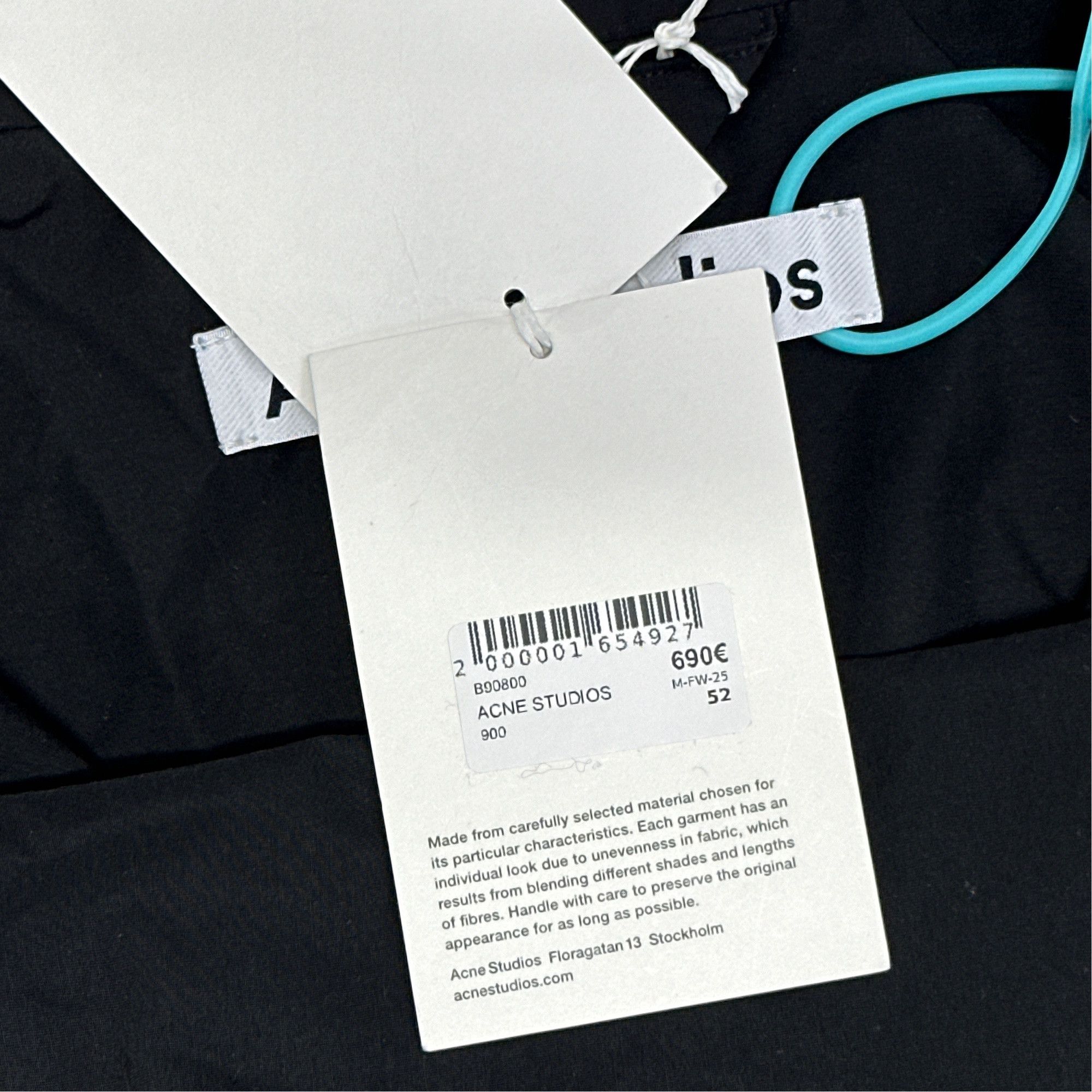 Acne Studios Acne Studios Stockholm 1996 Logo Jacket Size 52 Size US L / EU 52-54 / 3 - 4 Thumbnail