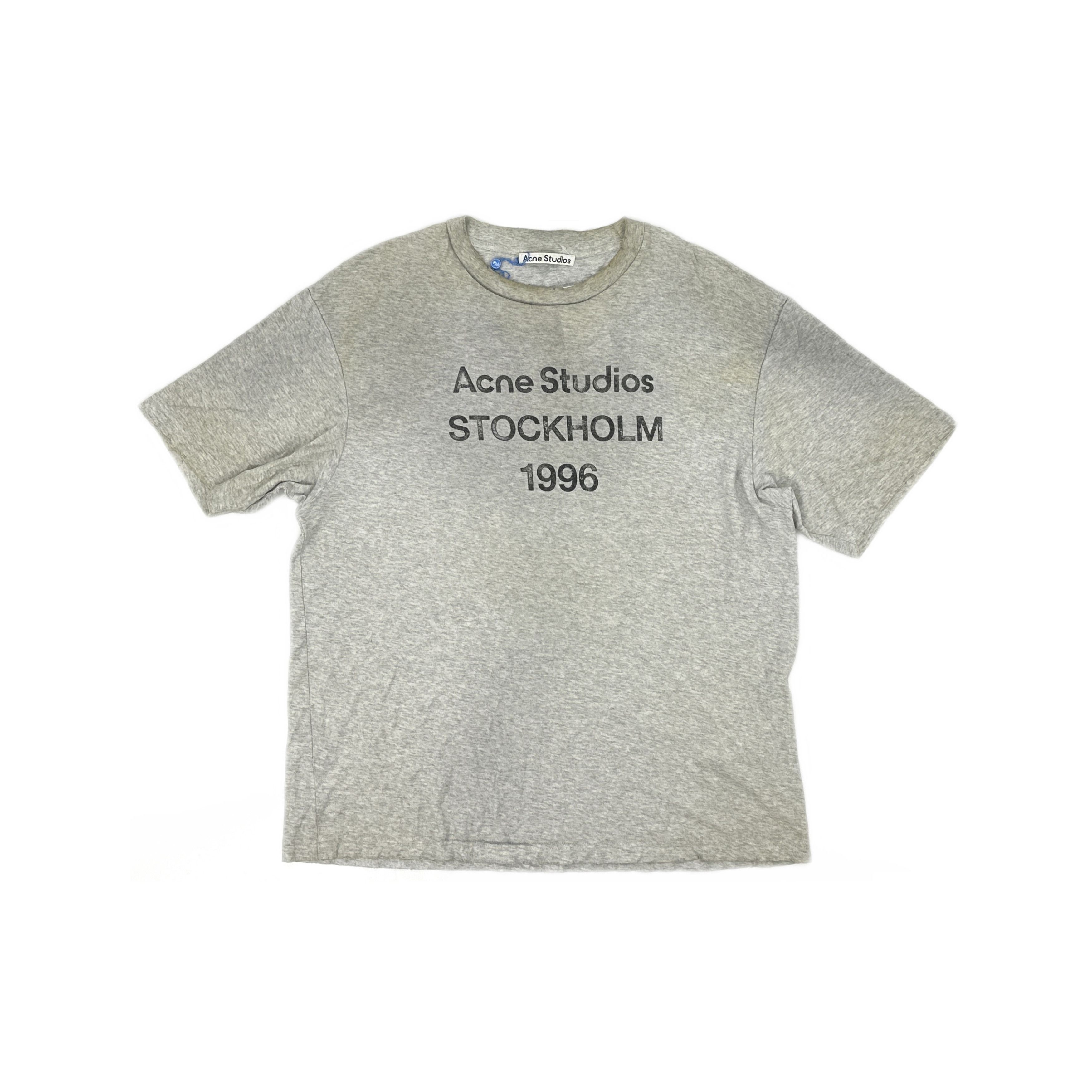 Acne Studios Acne Studios Stockholm 1996 Logo T-Shirt M Size US M / EU 48-50 / 2 - 2 Thumbnail