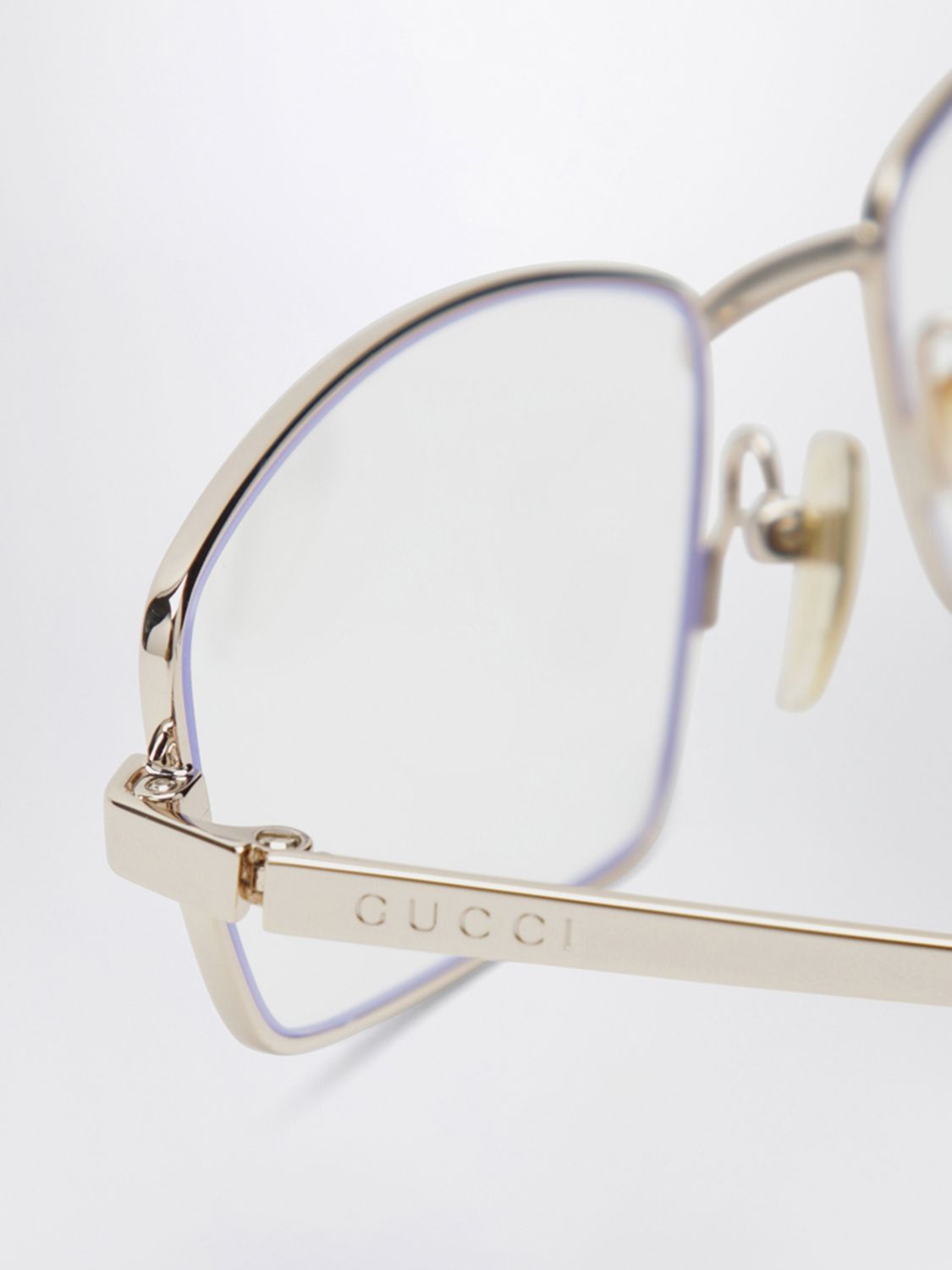 Gucci Gucci Optical Frames Woman Gold Size ONE SIZE - 3 Thumbnail