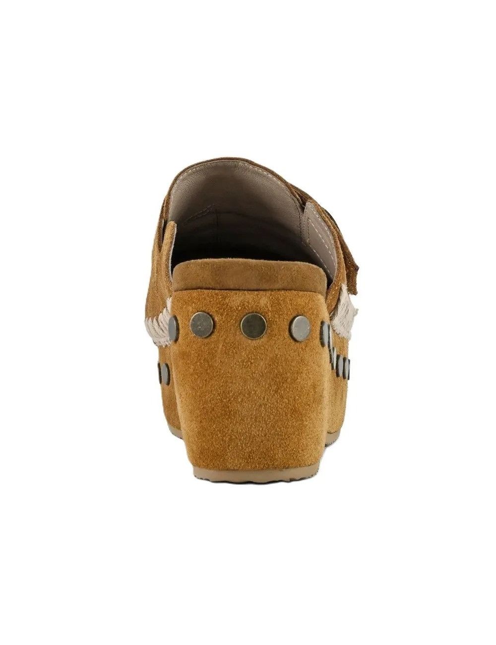 Mou Mou Suede Leather Clog 67Mm IT 36 Women - USA Duties Paid Size US 6 / IT 36 - 5 Thumbnail