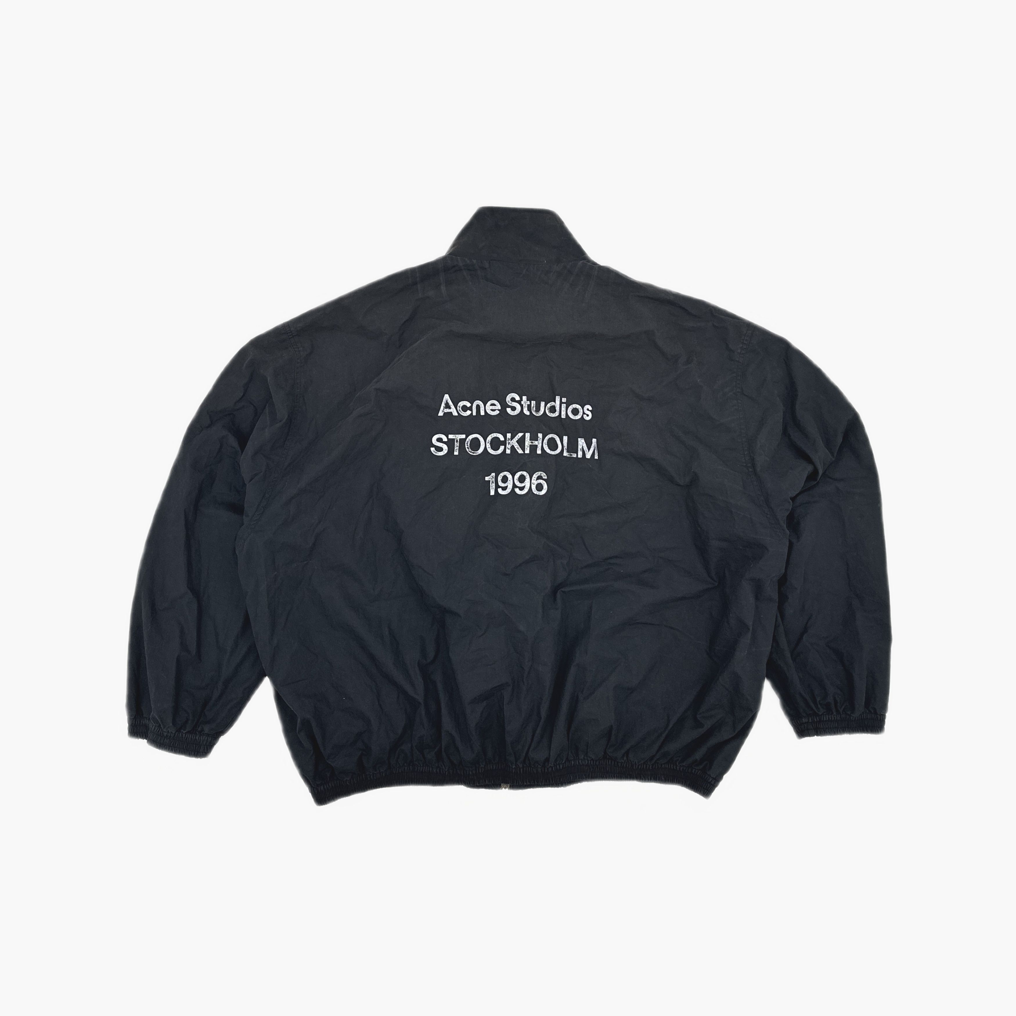 Acne Studios Acne Studios Washed Logo Zip Jacket Size 54 Size US L / EU 52-54 / 3 - 3 Thumbnail