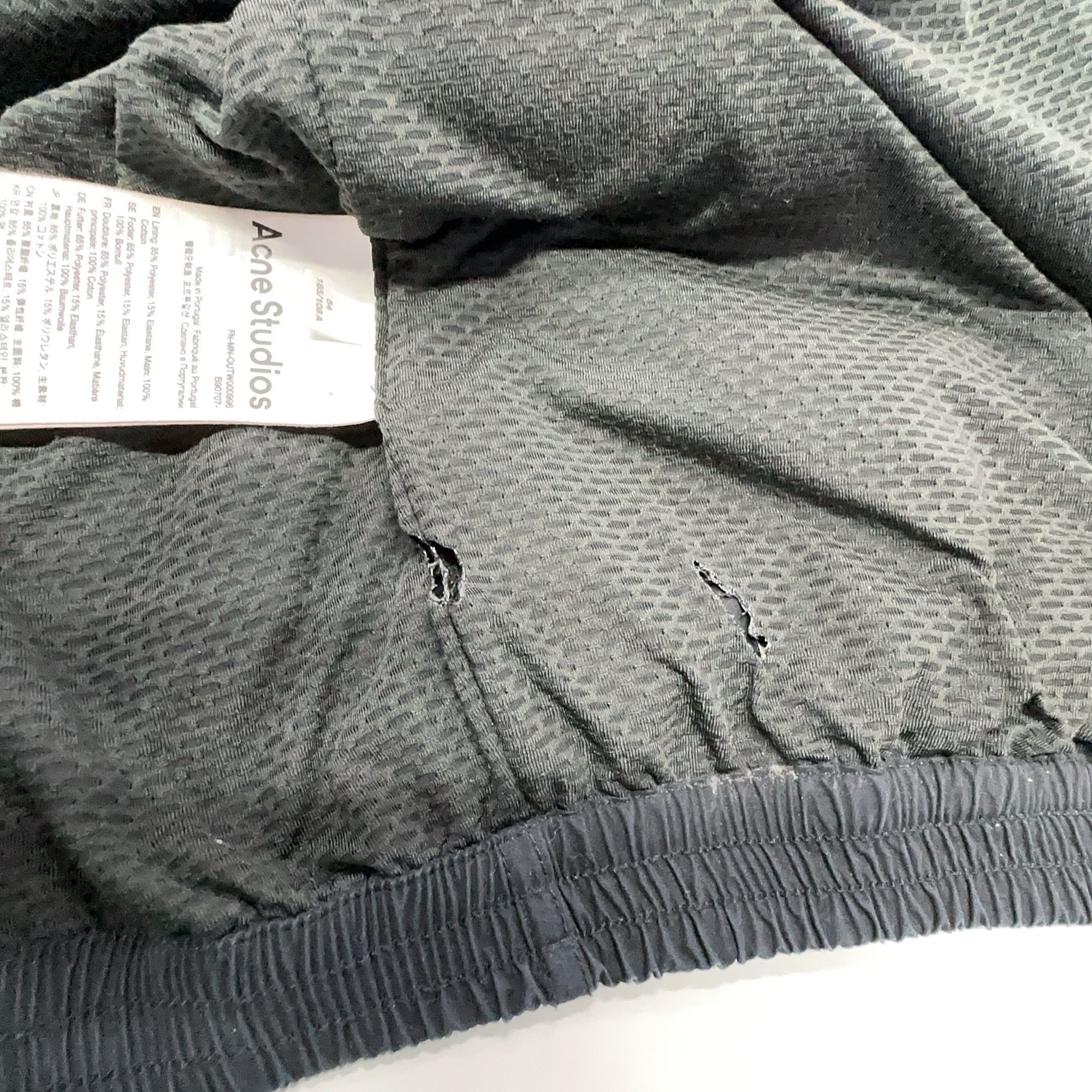 Acne Studios Acne Studios Washed Logo Zip Jacket Size 54 Size US L / EU 52-54 / 3 - 7 Thumbnail