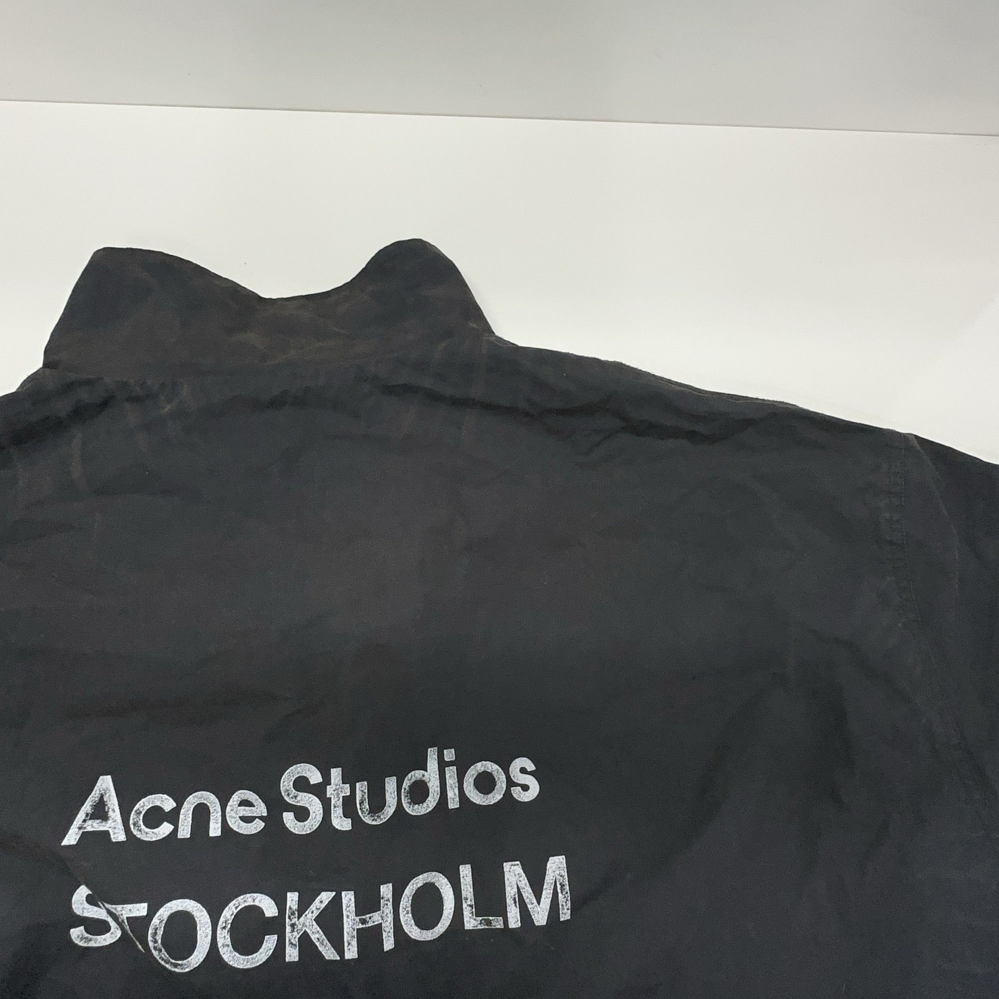 Acne Studios Acne Studios Washed Logo Zip Jacket Size 54 Size US L / EU 52-54 / 3 - 9 Thumbnail