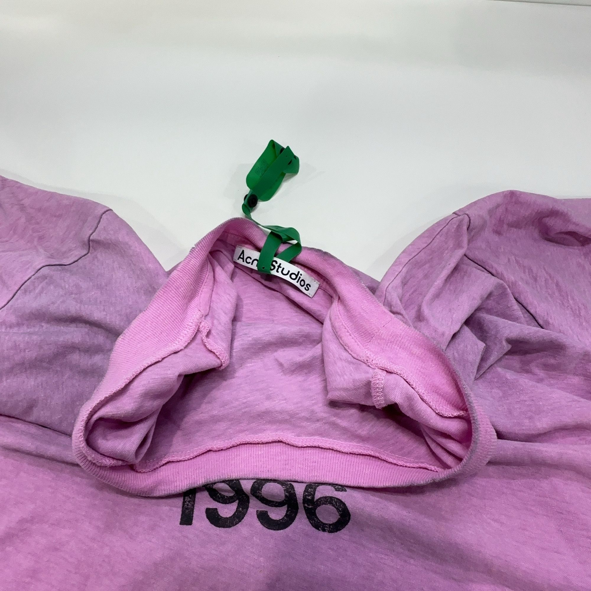 Acne Studios Acne Studios 1996 Stockholm Logo T-Shirt L Size US L / EU 52-54 / 3 - 6 Thumbnail
