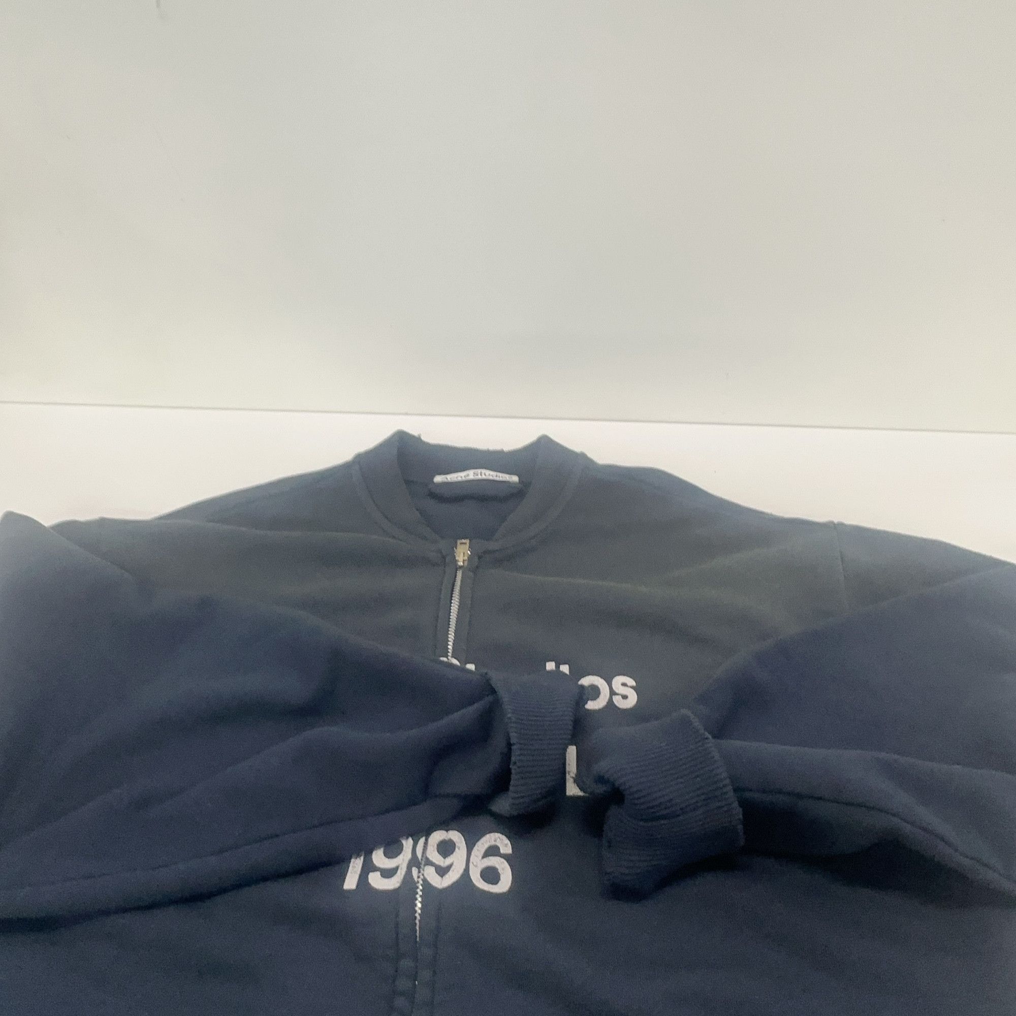 Acne Studios Acne Studios 1996 Faded Logo Bomber Jacket S Size US S / EU 44-46 / 1 - 9 Thumbnail