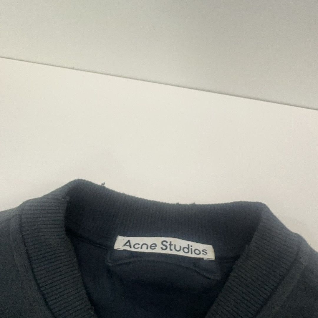 Acne Studios Acne Studios 1996 Faded Logo Bomber Jacket S Size US S / EU 44-46 / 1 - 6 Thumbnail