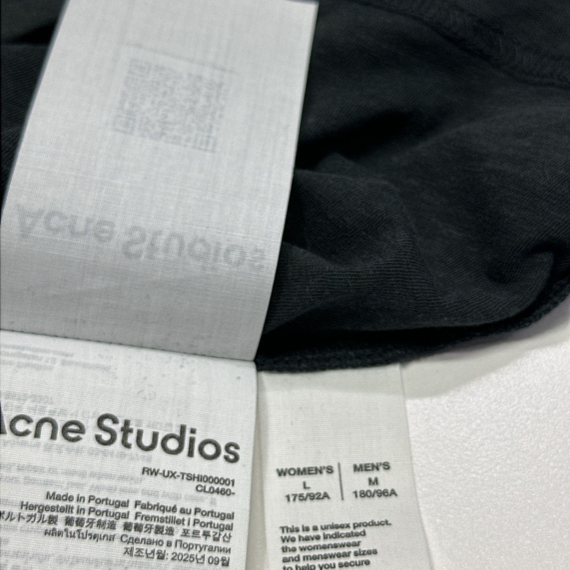 Acne Studios Acne Studios Stockholm 1996 Logo Long Sleeve T-Shirt M Size US M / EU 48-50 / 2 - 6 Thumbnail