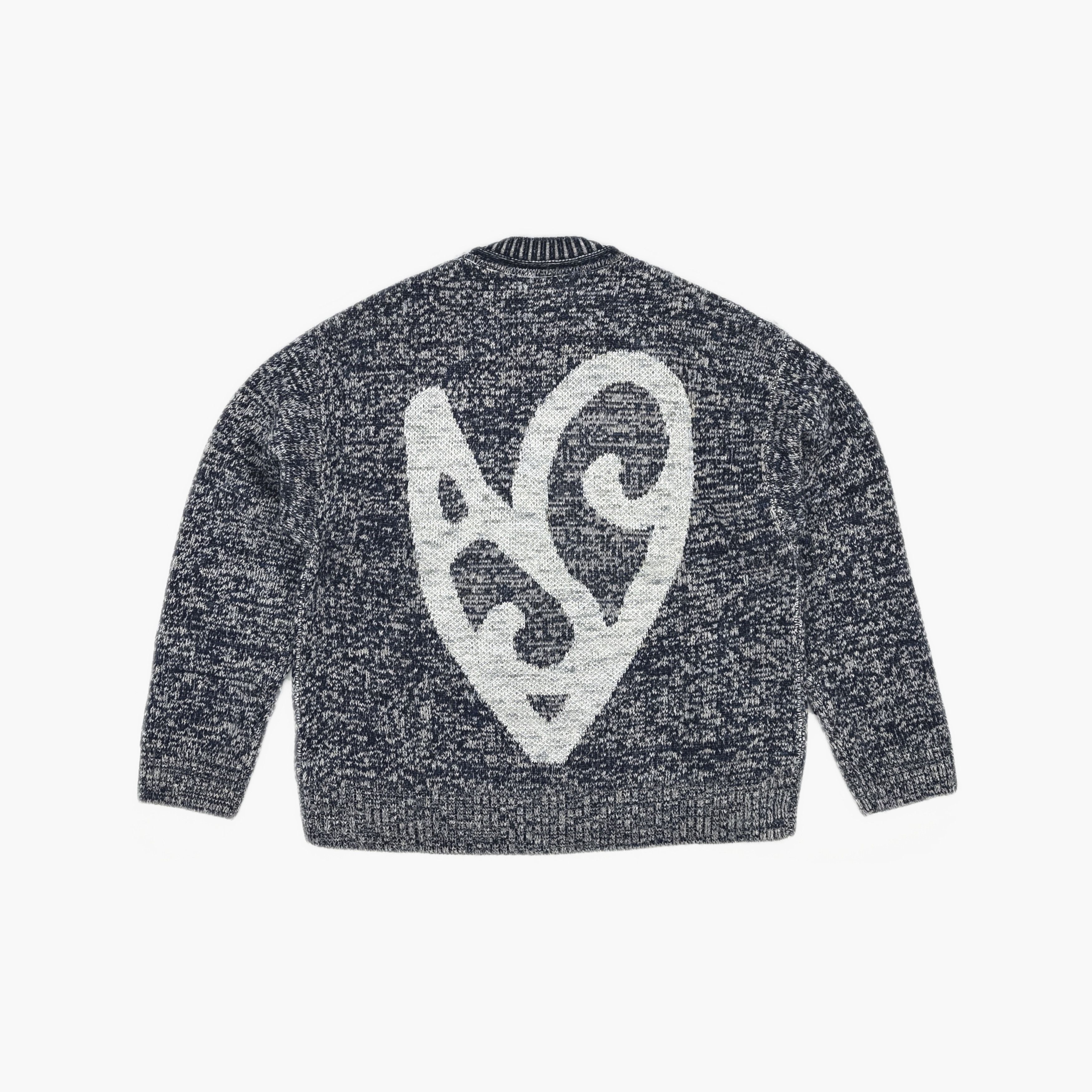 Acne Studios Acne Studios Heart Jacquard Sweater XS Size US XS / EU 42 / 0 - 3 Thumbnail