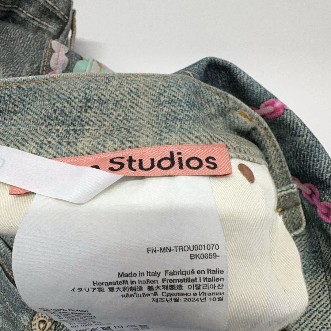 Acne Studios Acne Studios SS25 2006 Candy Chain Print Jeans 50 Size US 34 / EU 50 - 6 Thumbnail