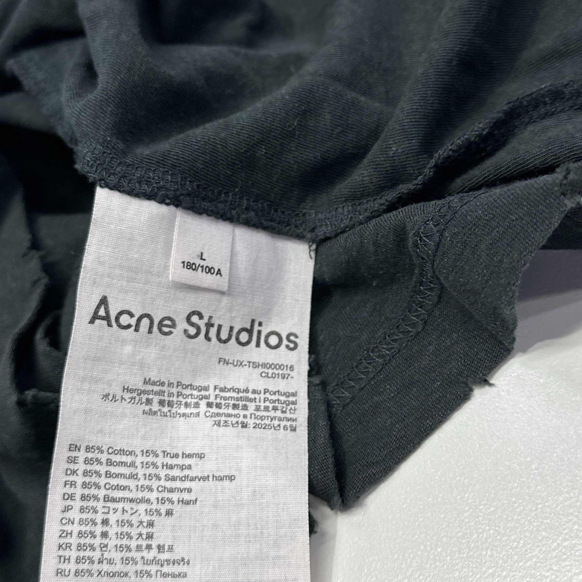 Acne Studios Acne Studios Stockholm 1996 Long Sleeve T-Shirt L Size US L / EU 52-54 / 3 - 5 Thumbnail