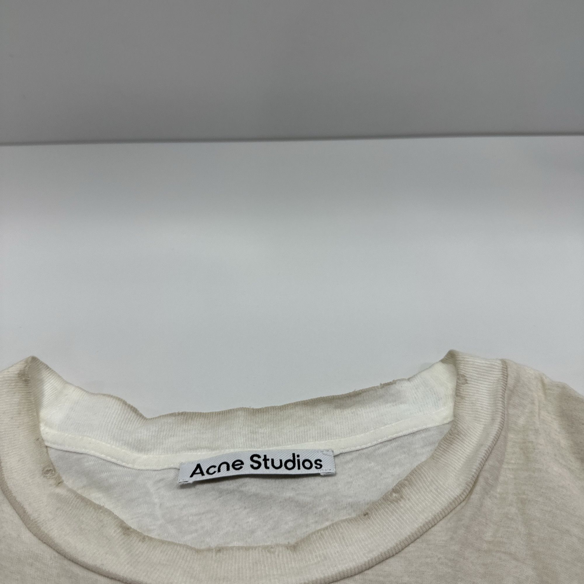 Acne Studios Acne Studios 1996 Distressed Long Sleeve T-Shirt L Size US L / EU 52-54 / 3 - 4 Thumbnail