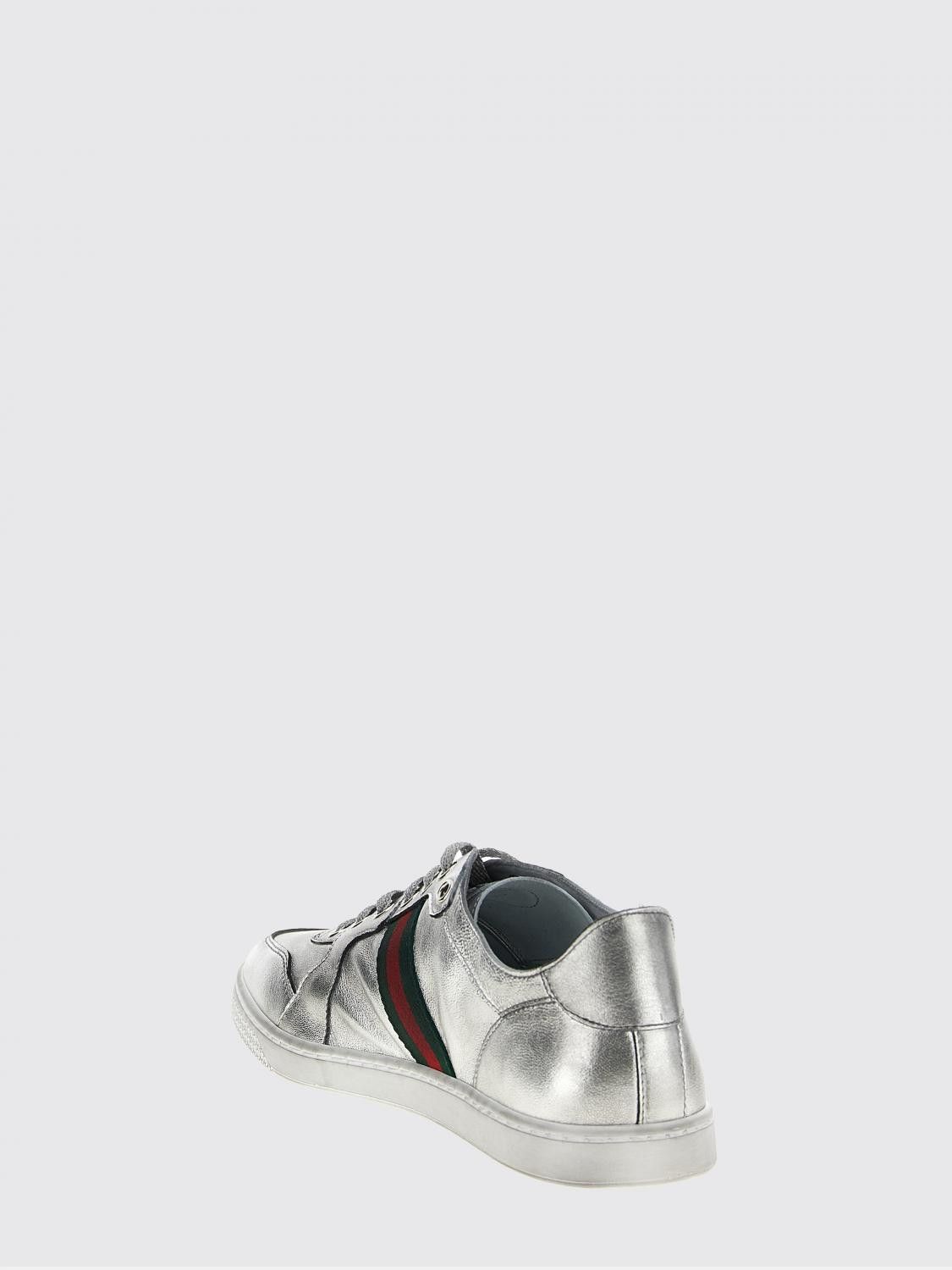 Gucci Gucci Sneakers Woman Silver Size US 9 / IT 39 - 3 Thumbnail