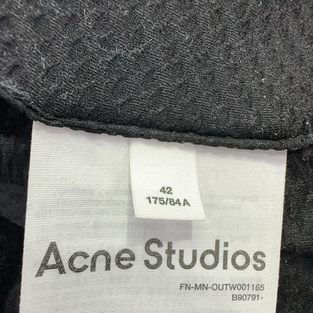 Acne Studios Acne Studios Washed Logo Zip Jacket 42 Size US XS / EU 42 / 0 - 6 Thumbnail