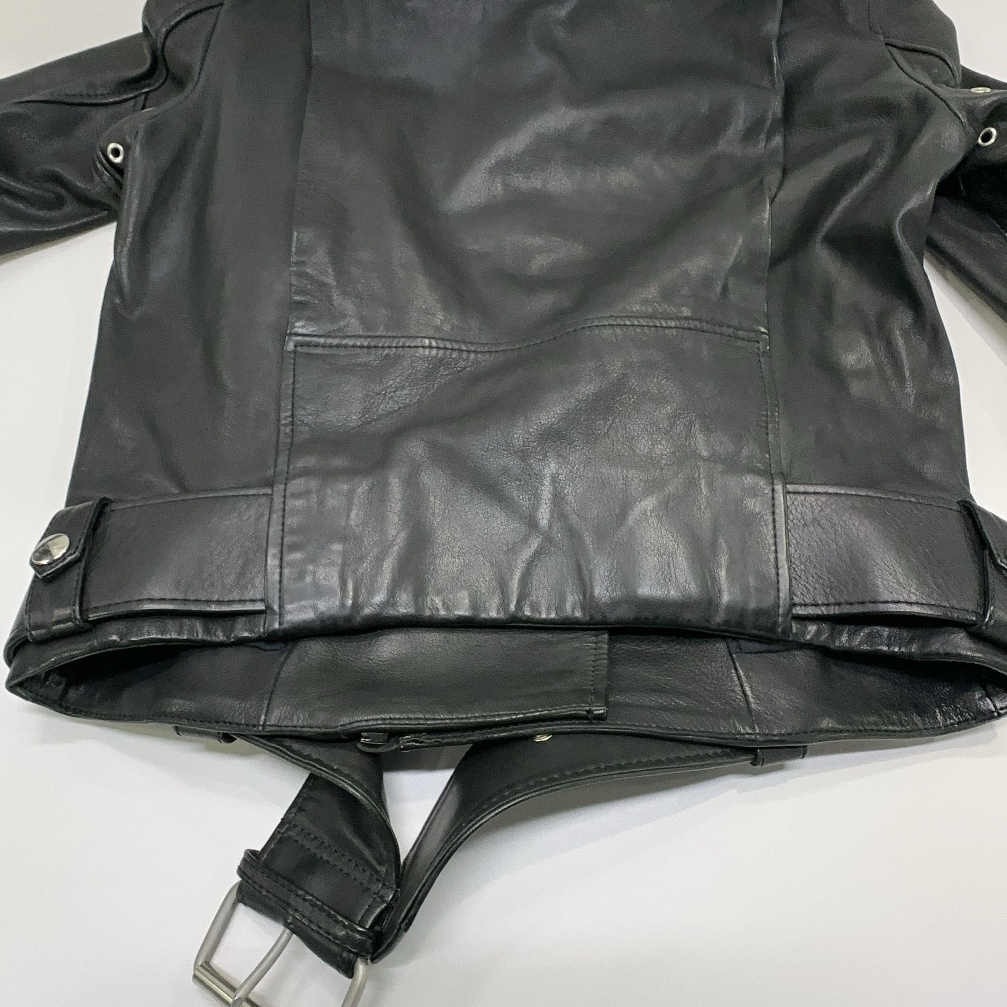 Acne Studios Acne Studios Lamb Leather Biker Jacket Size 34 Size XS / US 0-2 / IT 36-38 - 10 Thumbnail