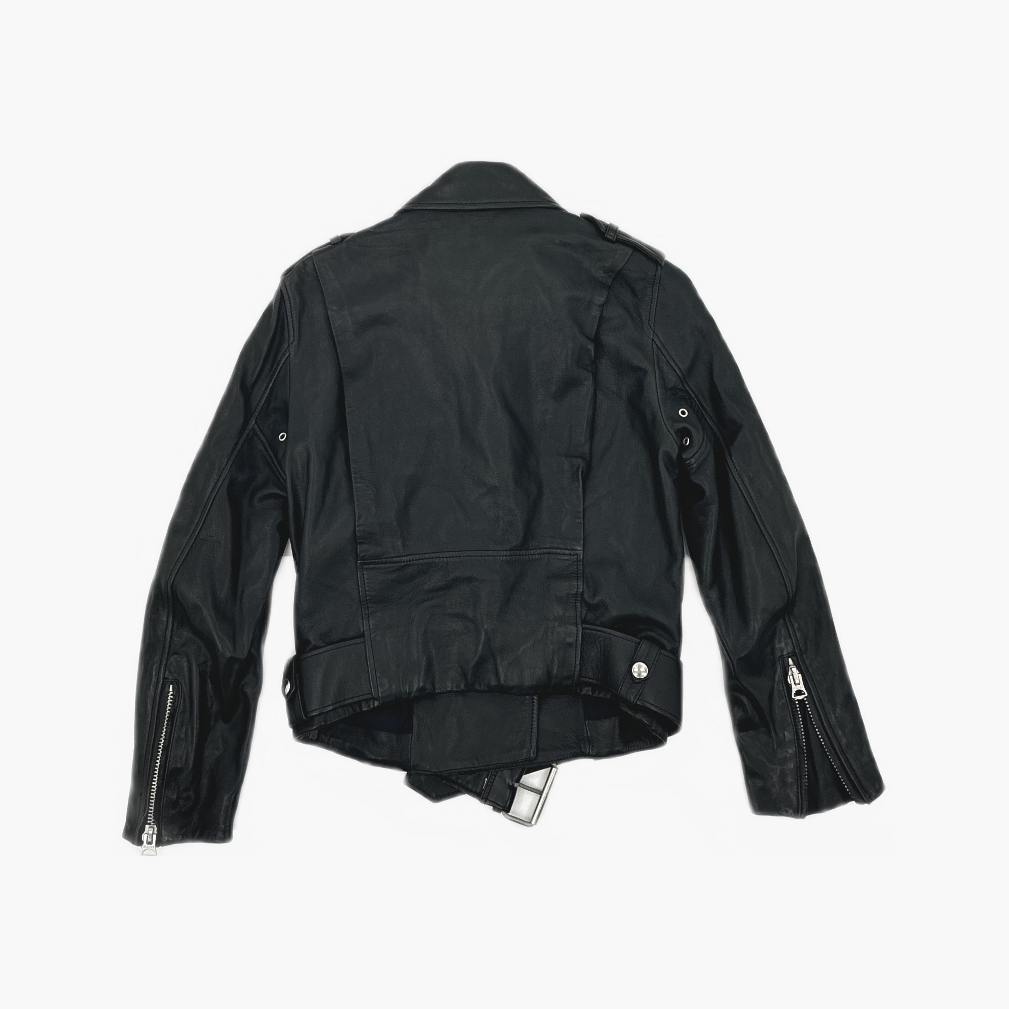 Acne Studios Acne Studios Lamb Leather Biker Jacket Size 34 Size XS / US 0-2 / IT 36-38 - 3 Thumbnail