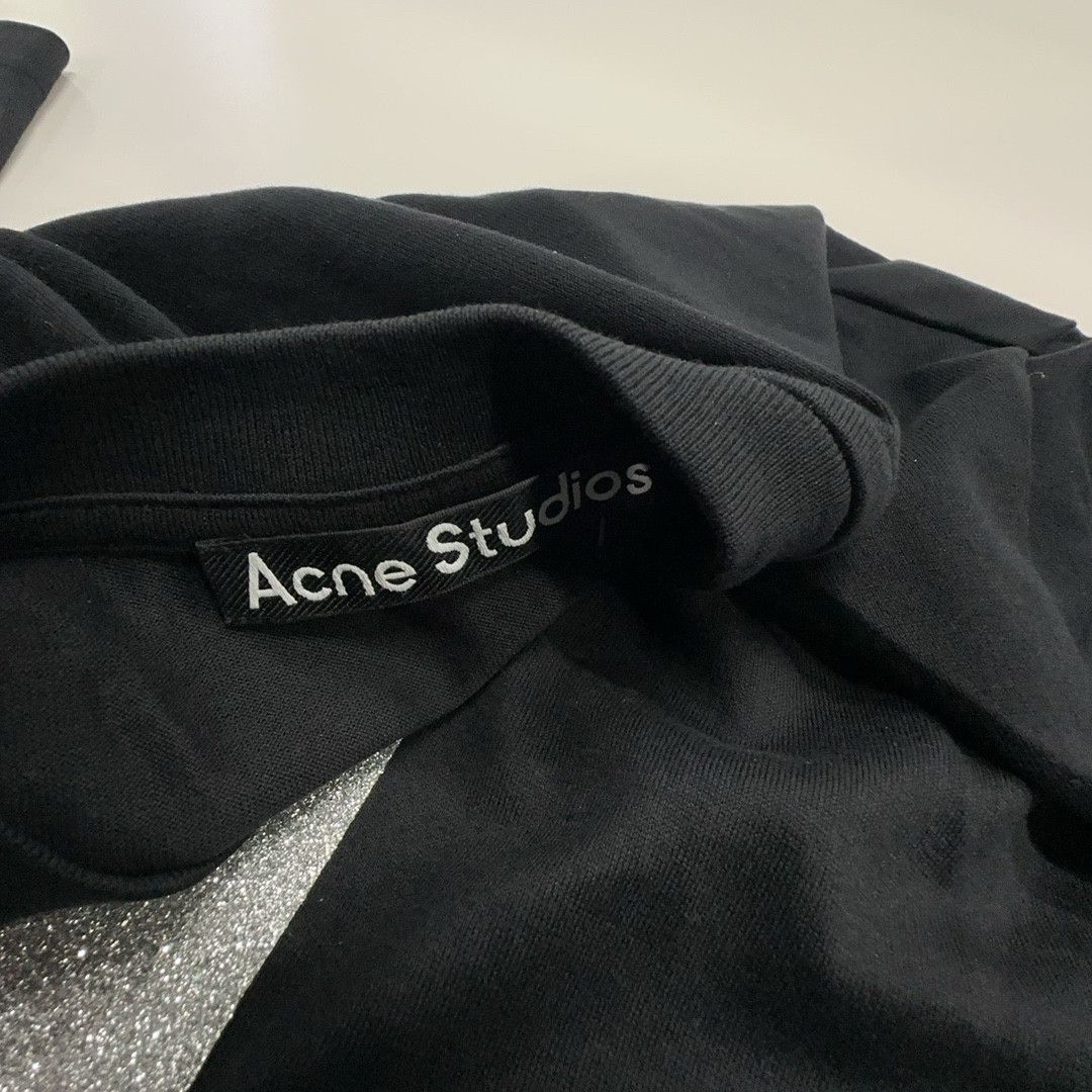 Acne Studios Acne Studios Glitter Face Smile T-Shirt XS Size US XS / EU 42 / 0 - 4 Thumbnail