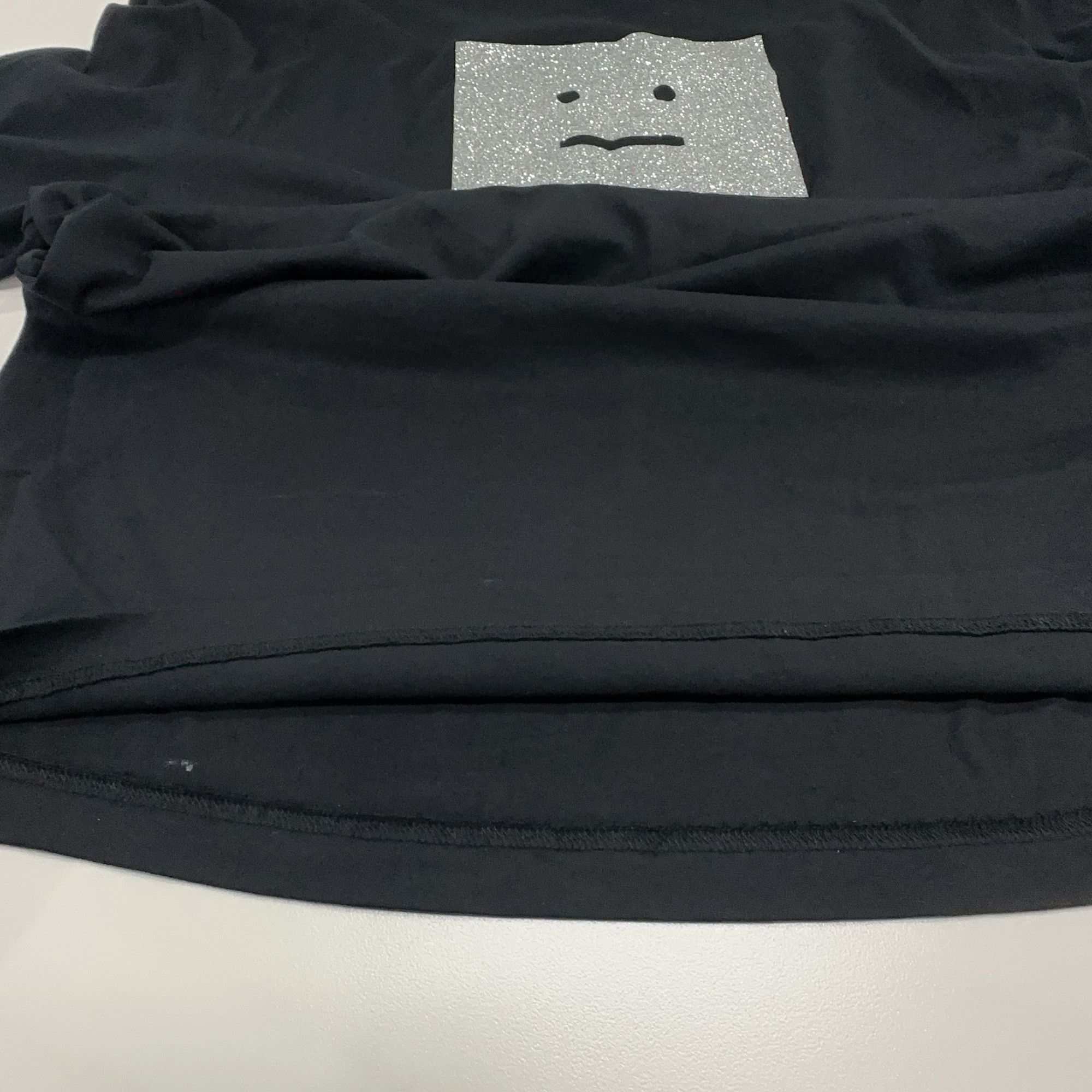 Acne Studios Acne Studios Glitter Face Smile T-Shirt XS Size US XS / EU 42 / 0 - 9 Thumbnail