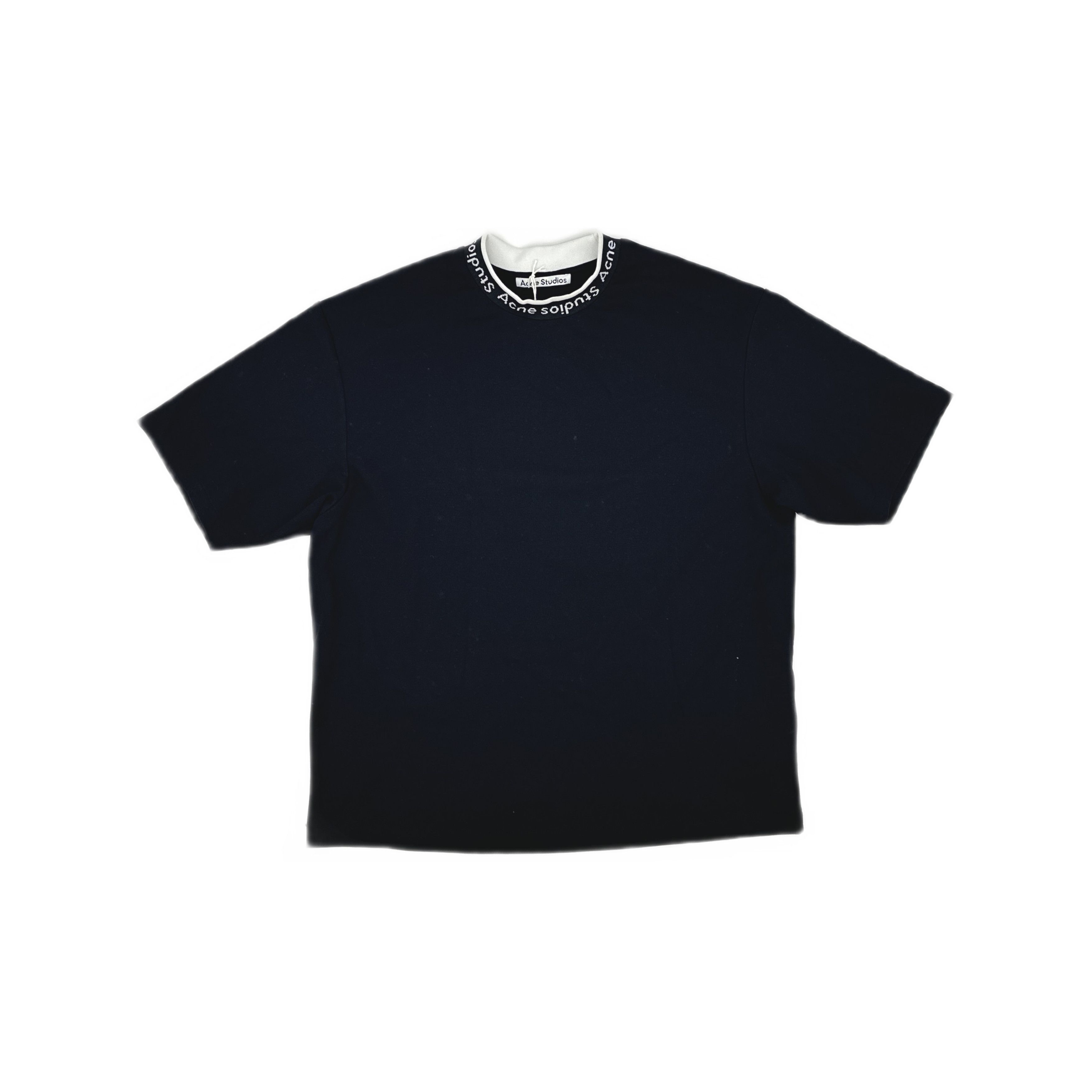 Acne Studios Acne Studios Logo Jacquard Neck T-Shirt Size S Size US S / EU 44-46 / 1 - 2 Thumbnail