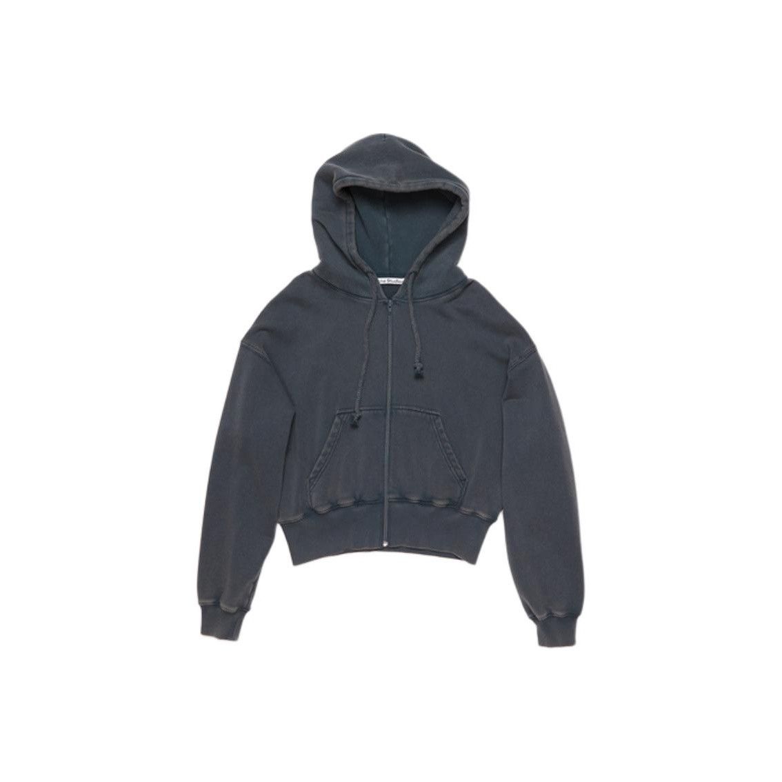 Acne Studios Acne Studios Logo Embroidered Zip Hoodie XS Size XS / US 0-2 / IT 36-38 - 2 Thumbnail
