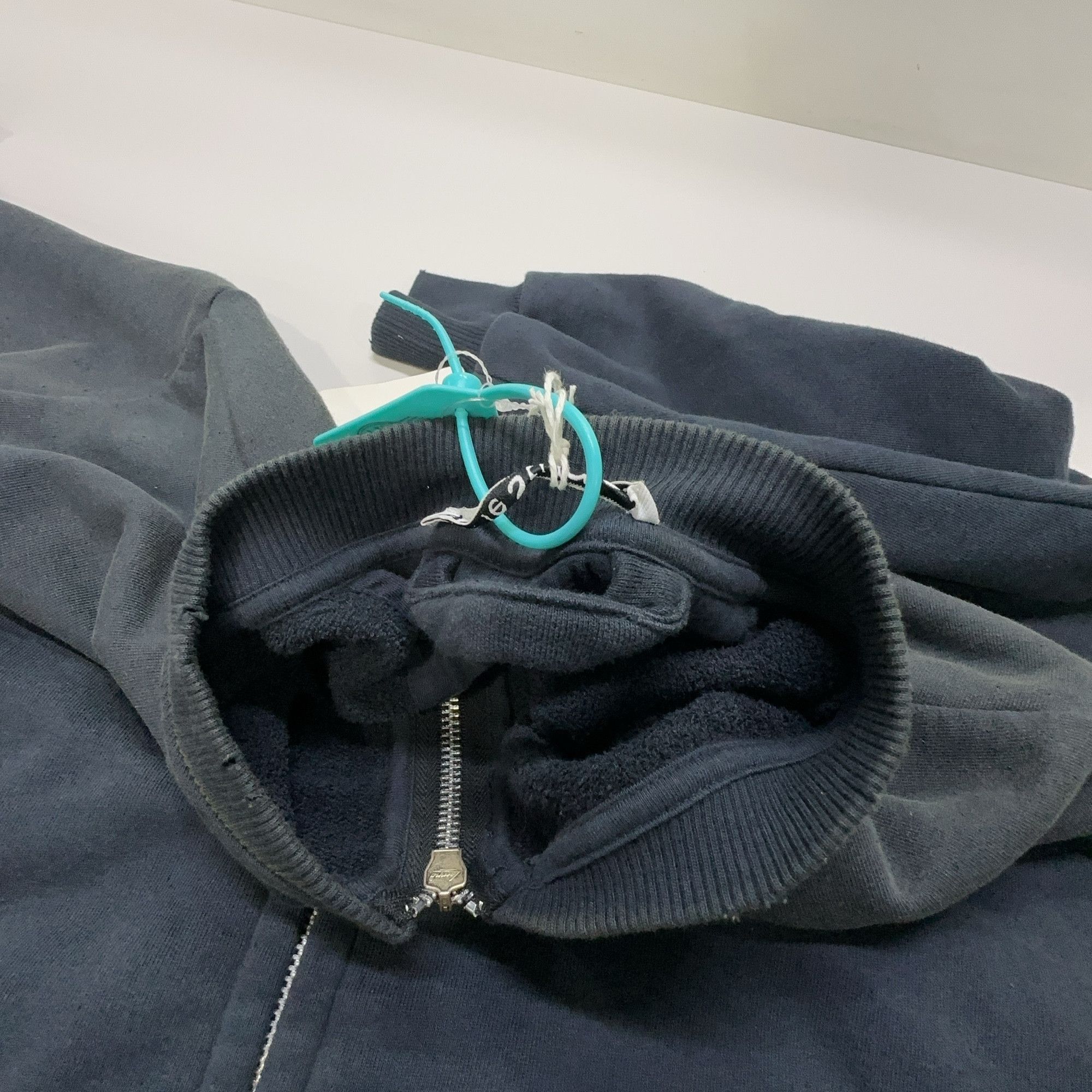 Acne Studios Acne Studios Distressed Stockholm 1996 Zip Jacket Size S Size US S / EU 44-46 / 1 - 8 Thumbnail