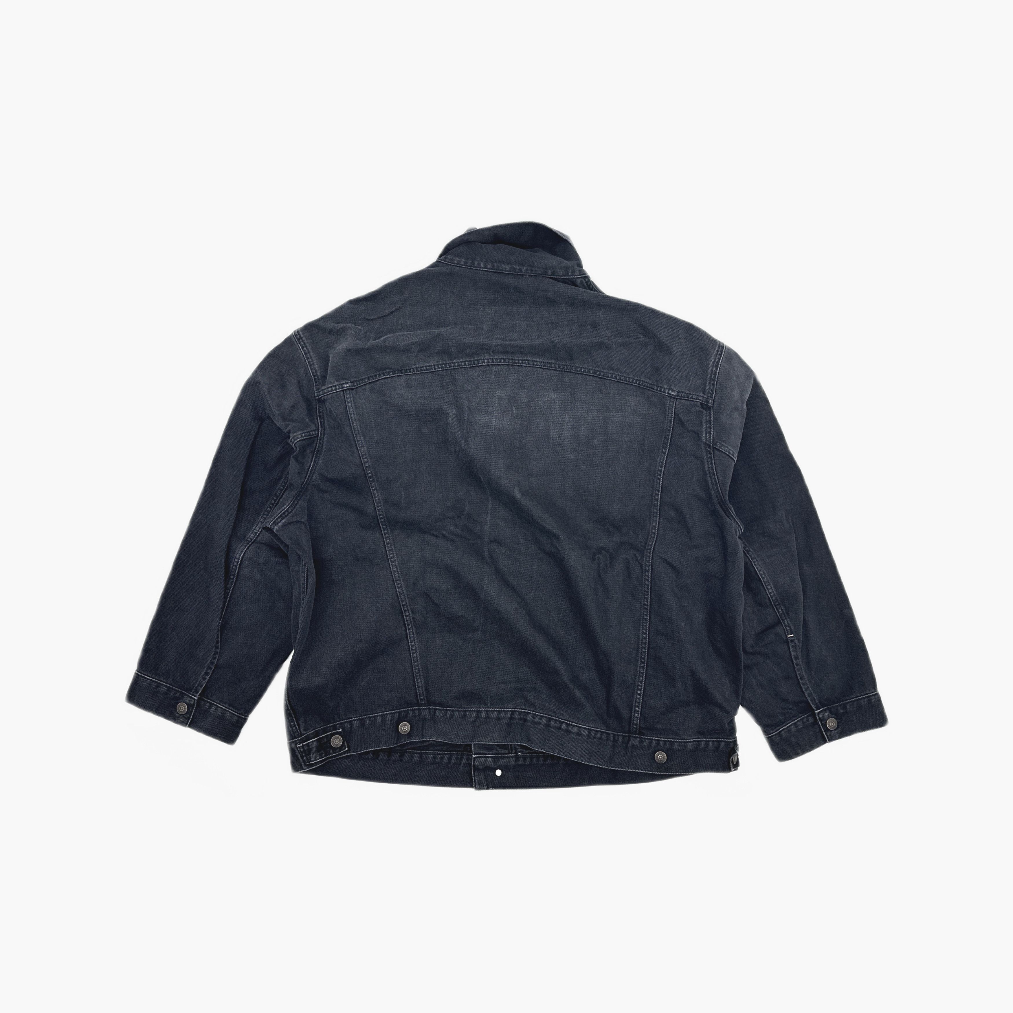 Acne Studios Acne Studios Washed Black Denim Jacket S/M Size M / US 6-8 / IT 42-44 - 3 Thumbnail